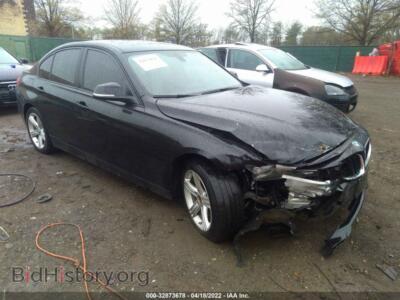 2015 BMW 3 SERIES I/xDrive, черный — VIN WBA3C3C54FK203321, IAAI