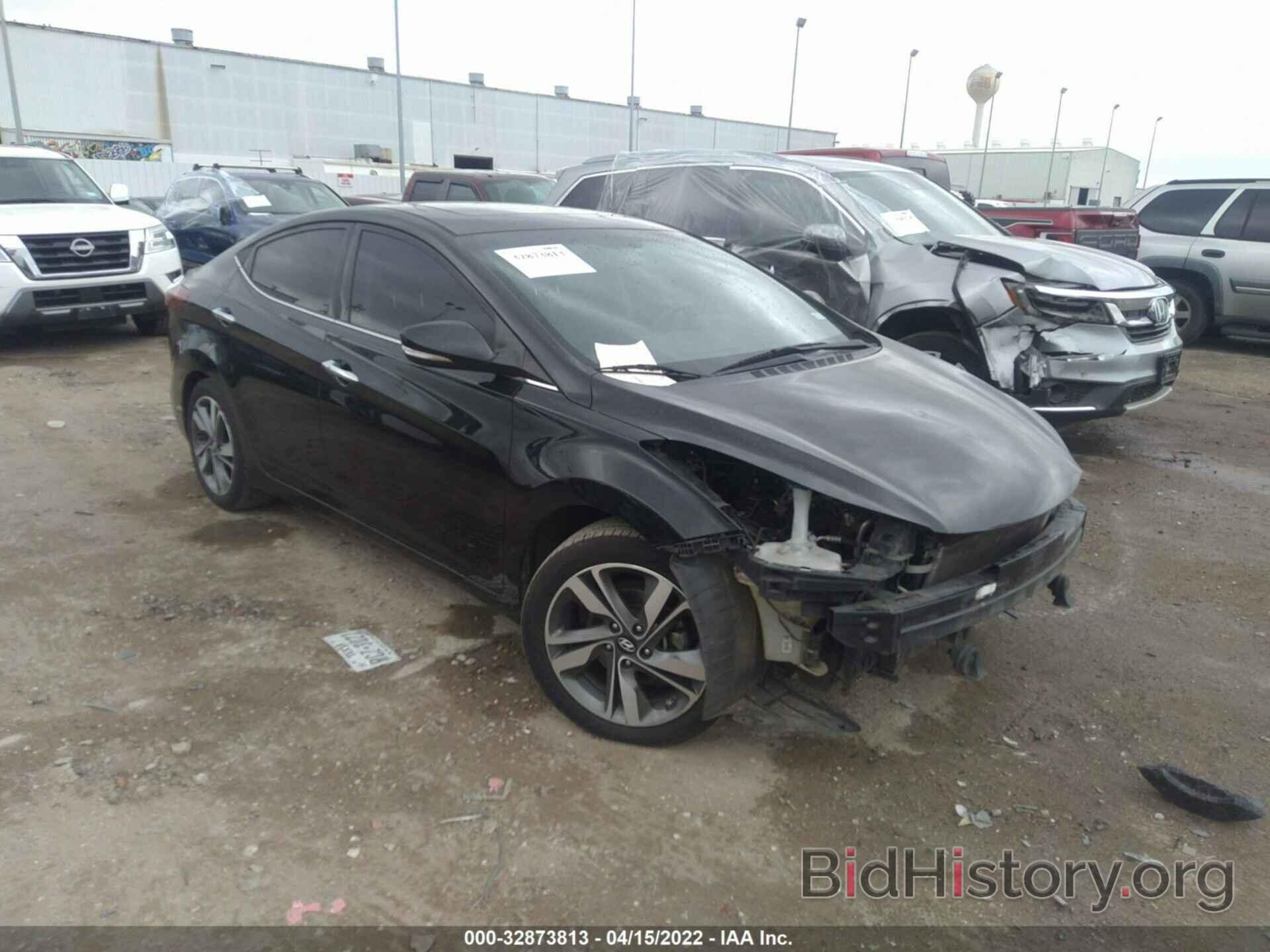 Photo 5NPDH4AE7FH574523 - HYUNDAI ELANTRA 2015