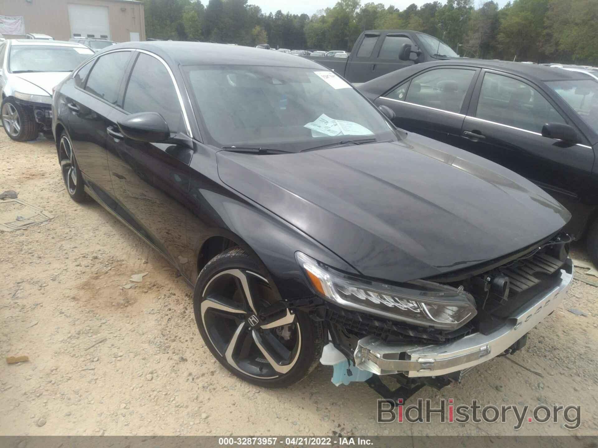 Photo 1HGCV1F34LA124603 - HONDA ACCORD SEDAN 2020