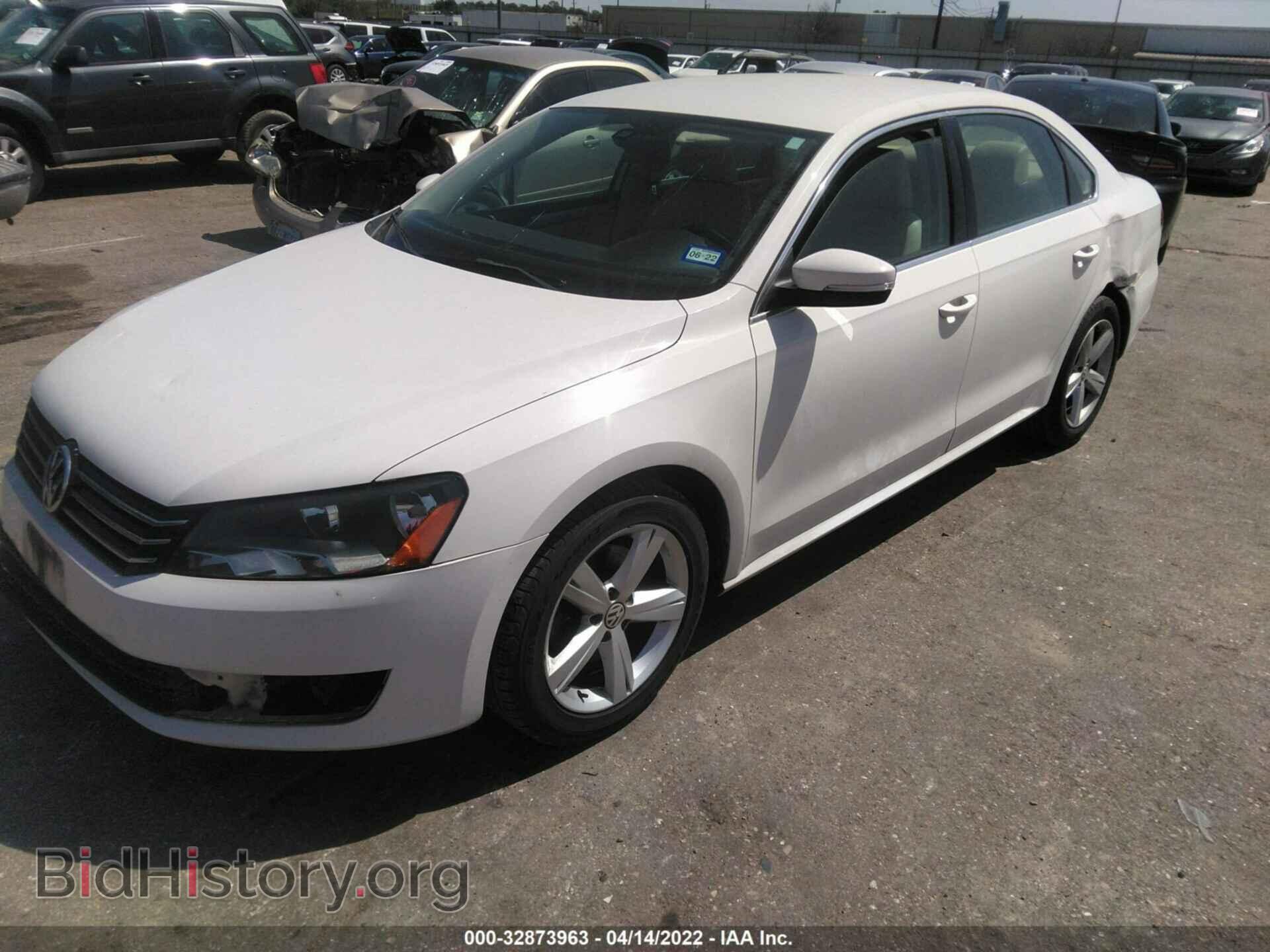2013 VOLKSWAGEN PASSAT - VIN: 1VWBP7A31DC064216 - Фото 2