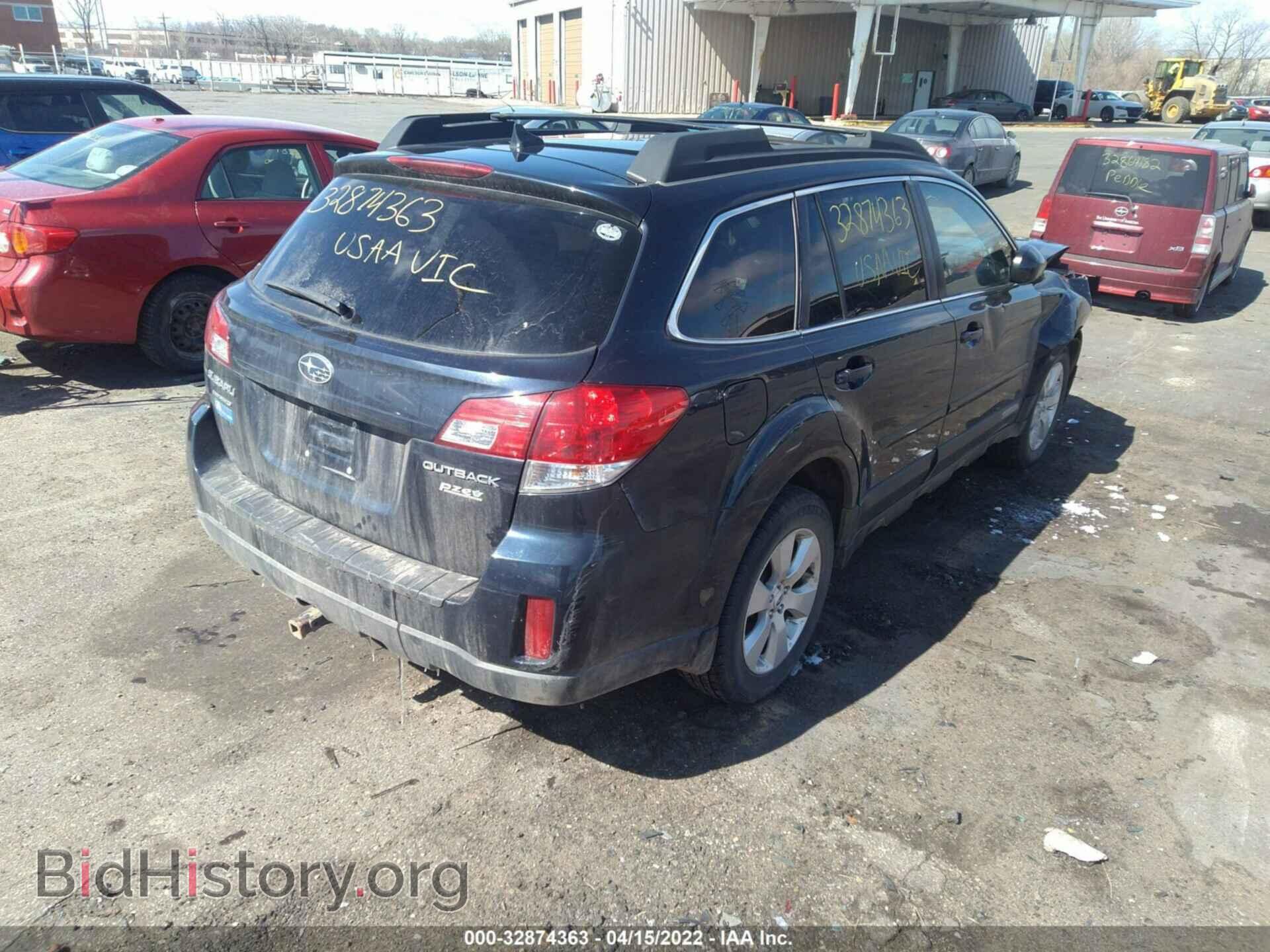 2012 SUBARU OUTBACK - VIN: 4S4BRBKC7C3238816 - Фото 4