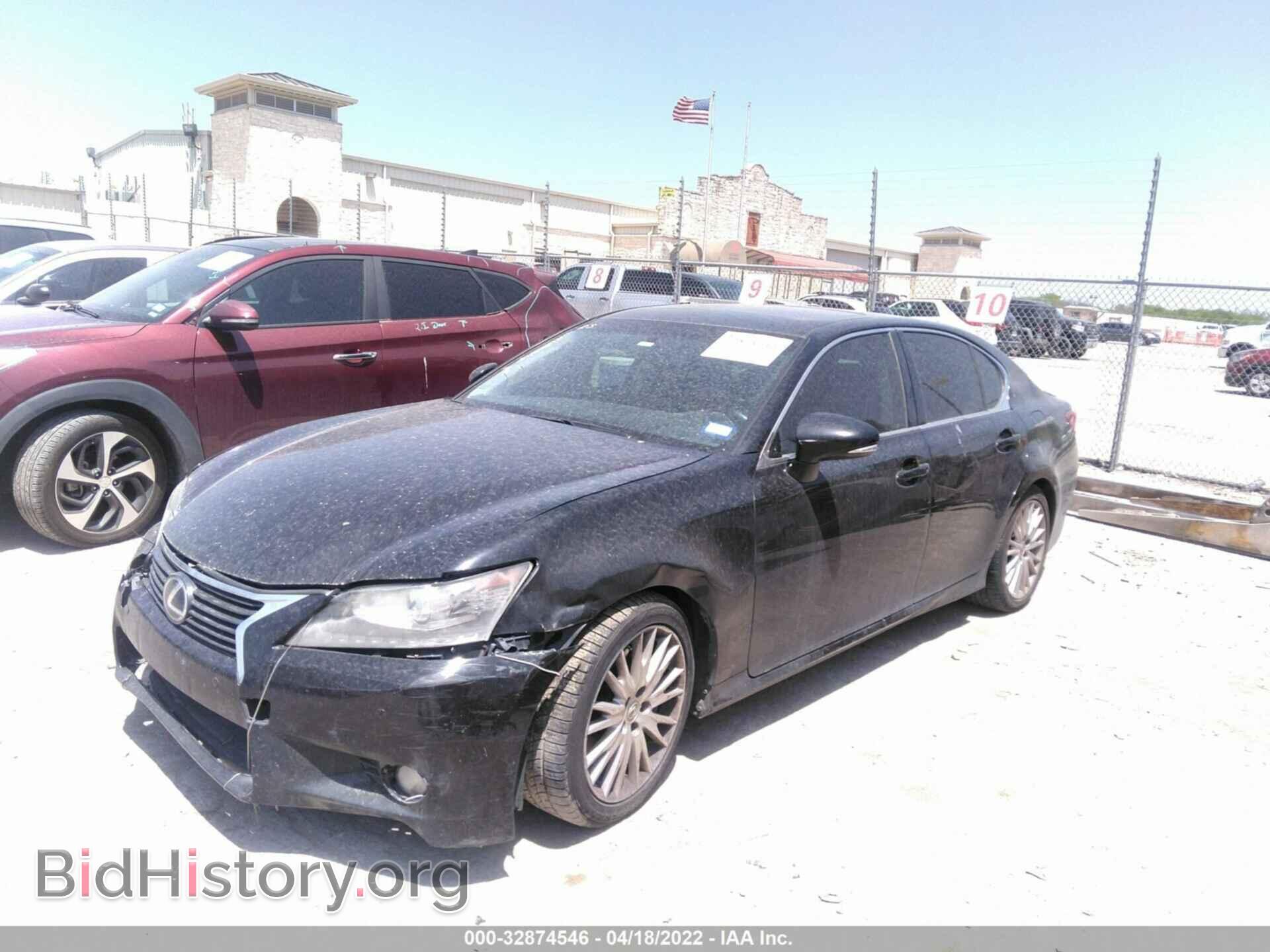 2013 LEXUS GS 350 - VIN: JTHBE1BL2D5018837 - Фото 2