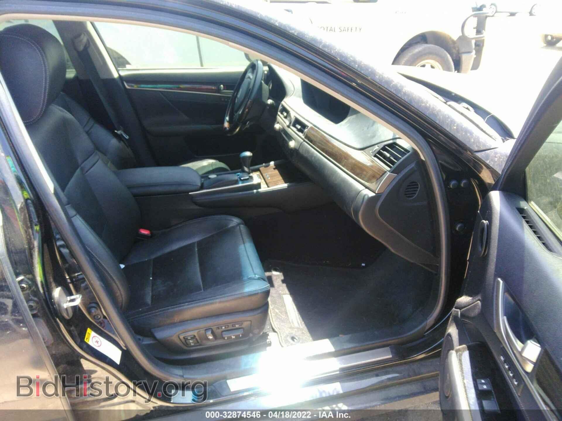 2013 LEXUS GS 350 - VIN: JTHBE1BL2D5018837 - Фото 5