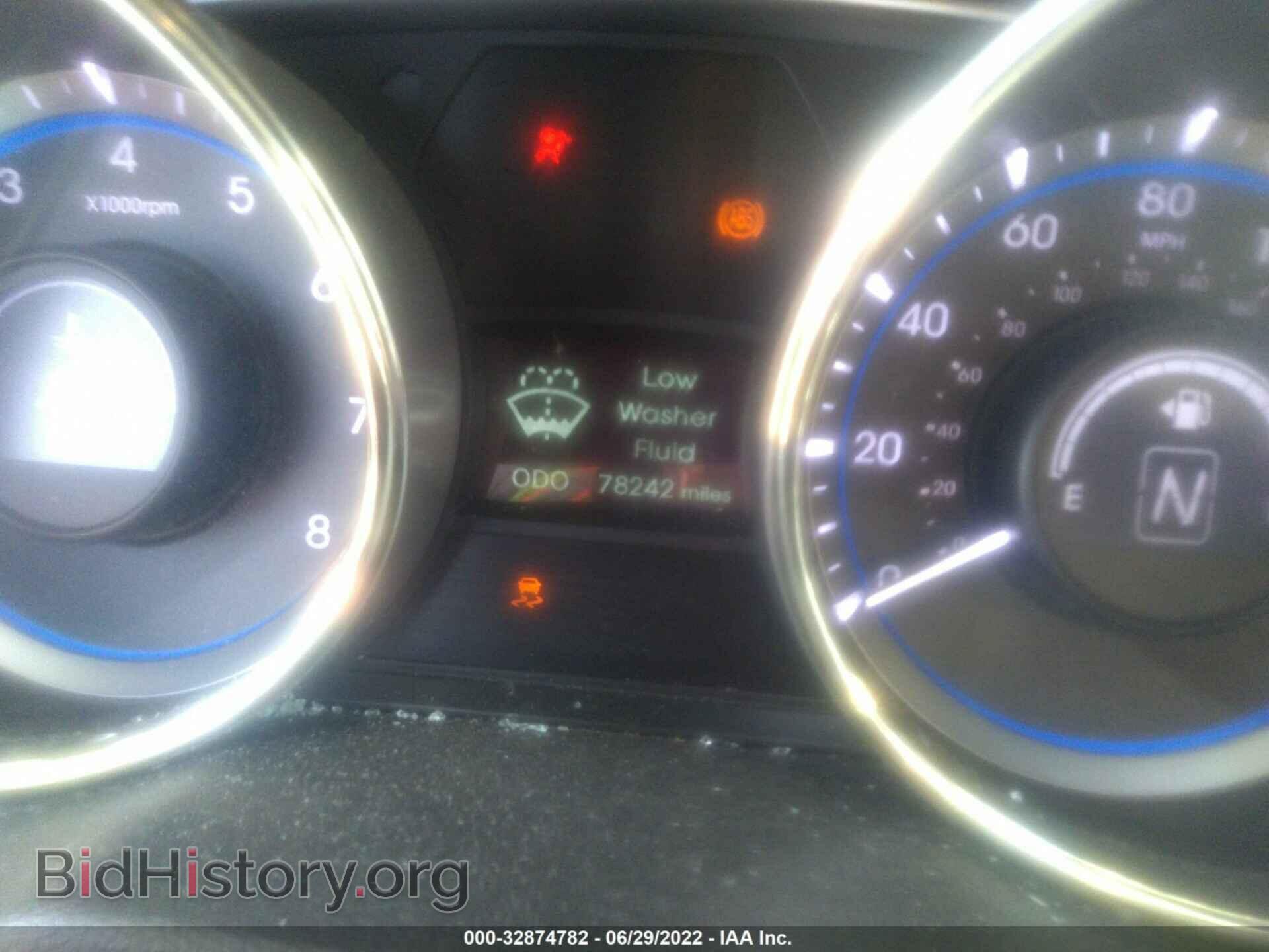 2012 HYUNDAI SONATA - VIN: 5NPEC4AC8CH446837 - Фото 7