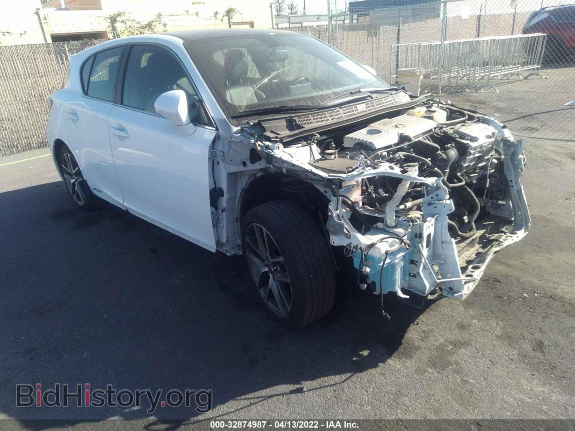 Фотография JTHKD5BH2H2299762 - LEXUS CT 2017