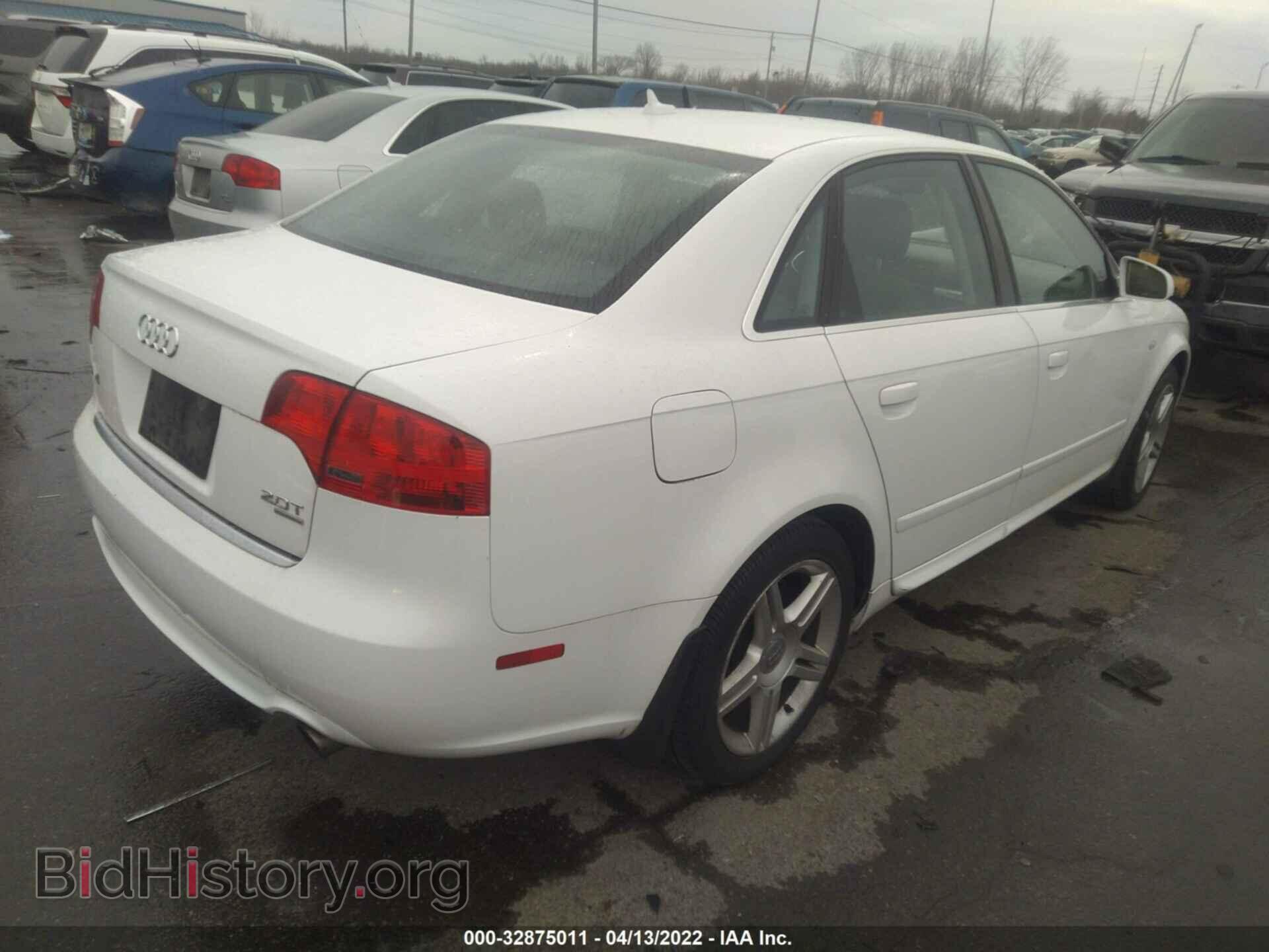 2008 AUDI A4 - VIN: WAUDF78EX8A052747 - Photo 4