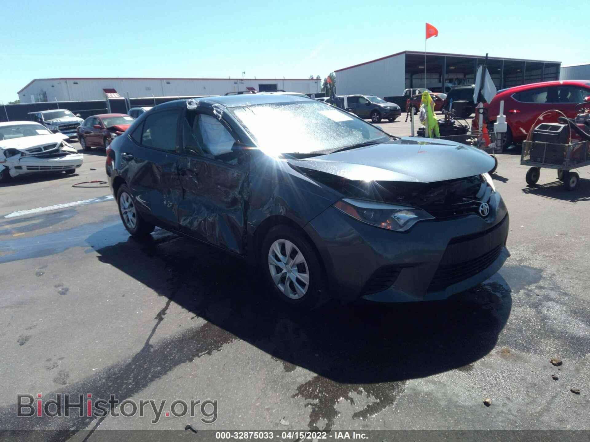 Photo 2T1BURHE6FC422676 - TOYOTA COROLLA 2015