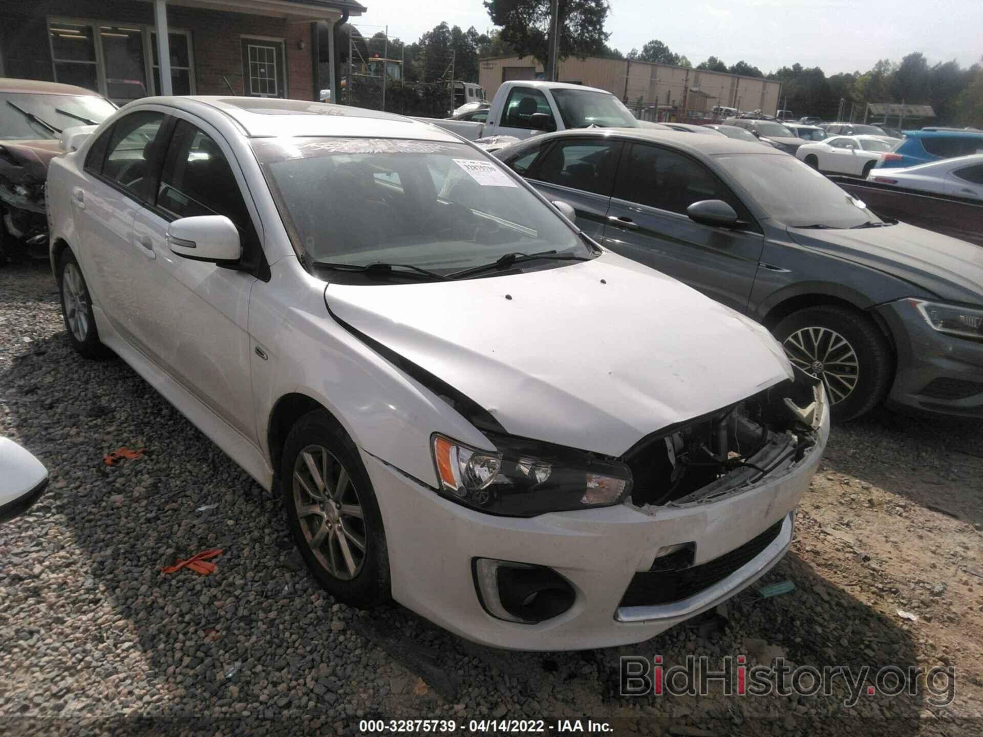 Photo JA32U2FU0GU000617 - MITSUBISHI LANCER 2016