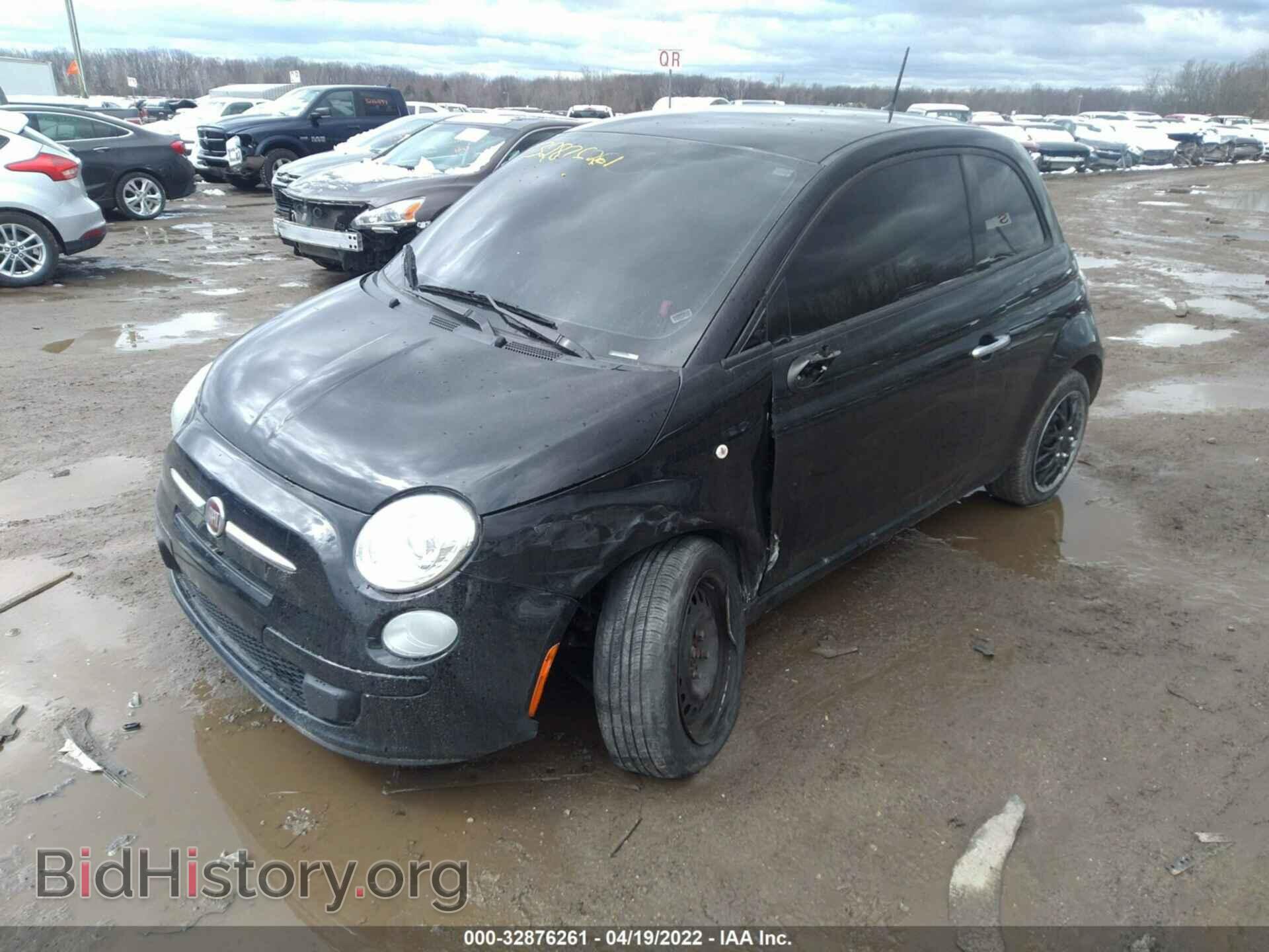 2015 FIAT 500 - VIN: 3C3CFFAR2FT753489 - Фото 2