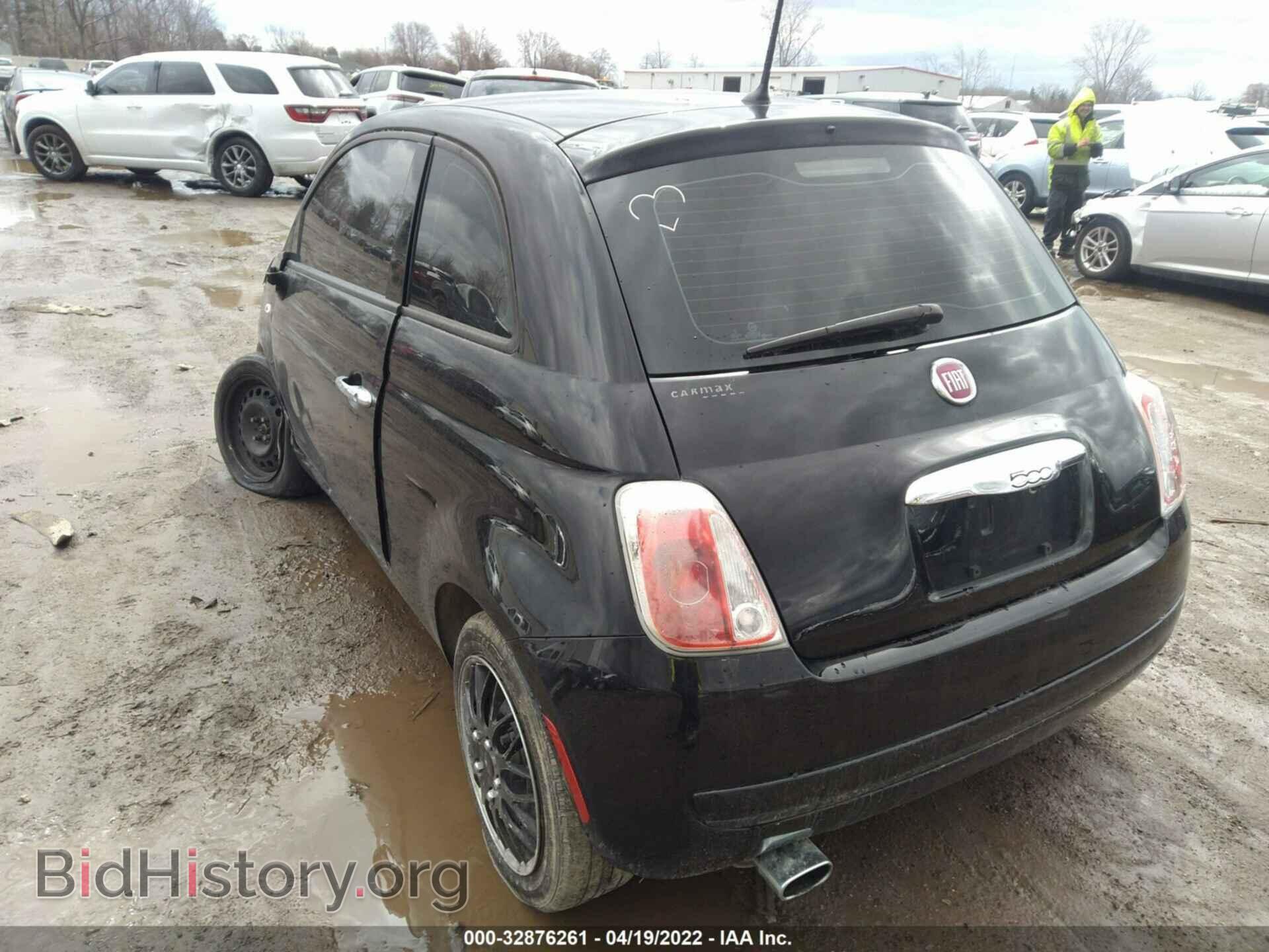2015 FIAT 500 - VIN: 3C3CFFAR2FT753489 - Фото 3