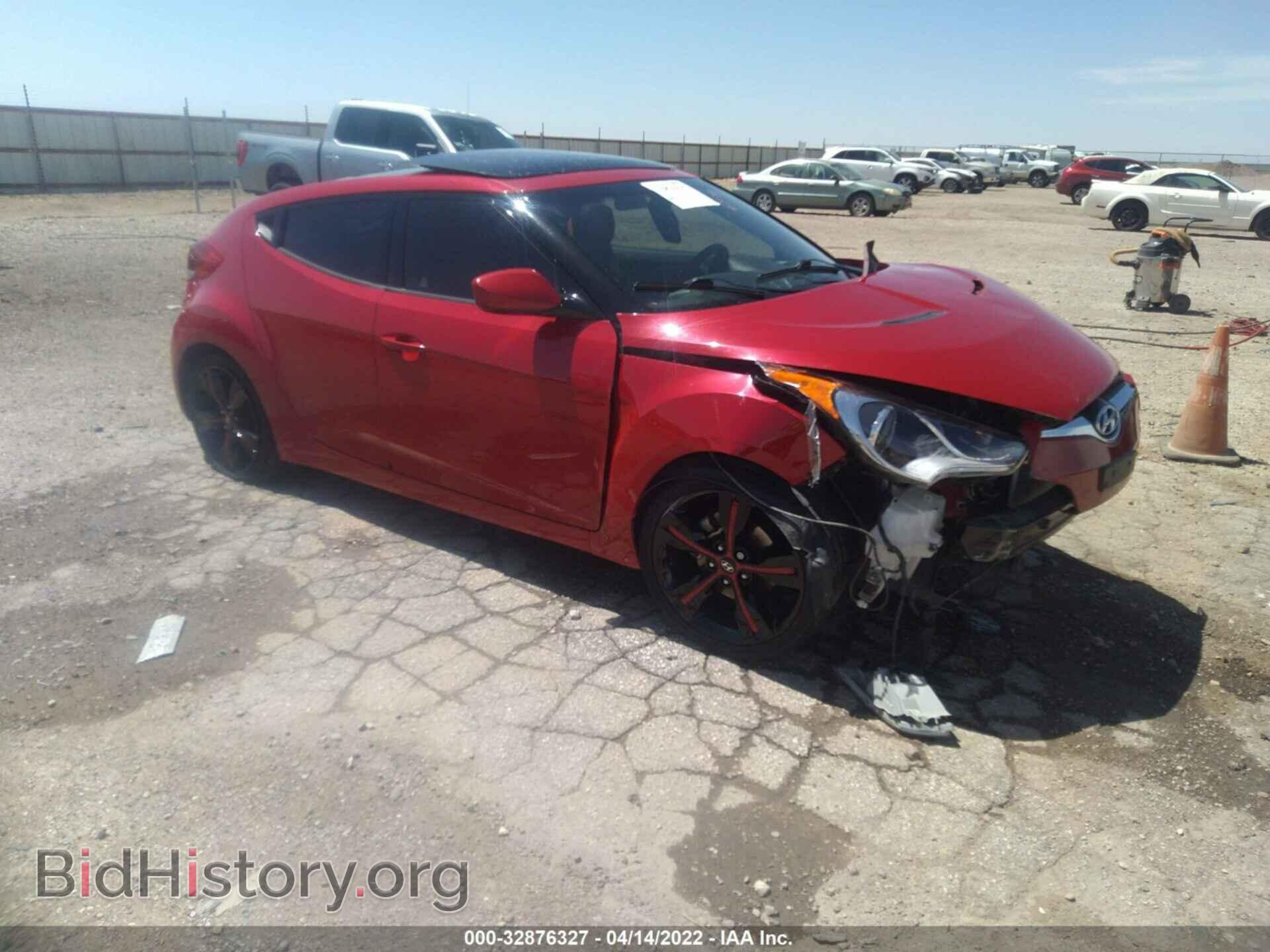 Photo KMHTC6AD2CU026570 - HYUNDAI VELOSTER 2012