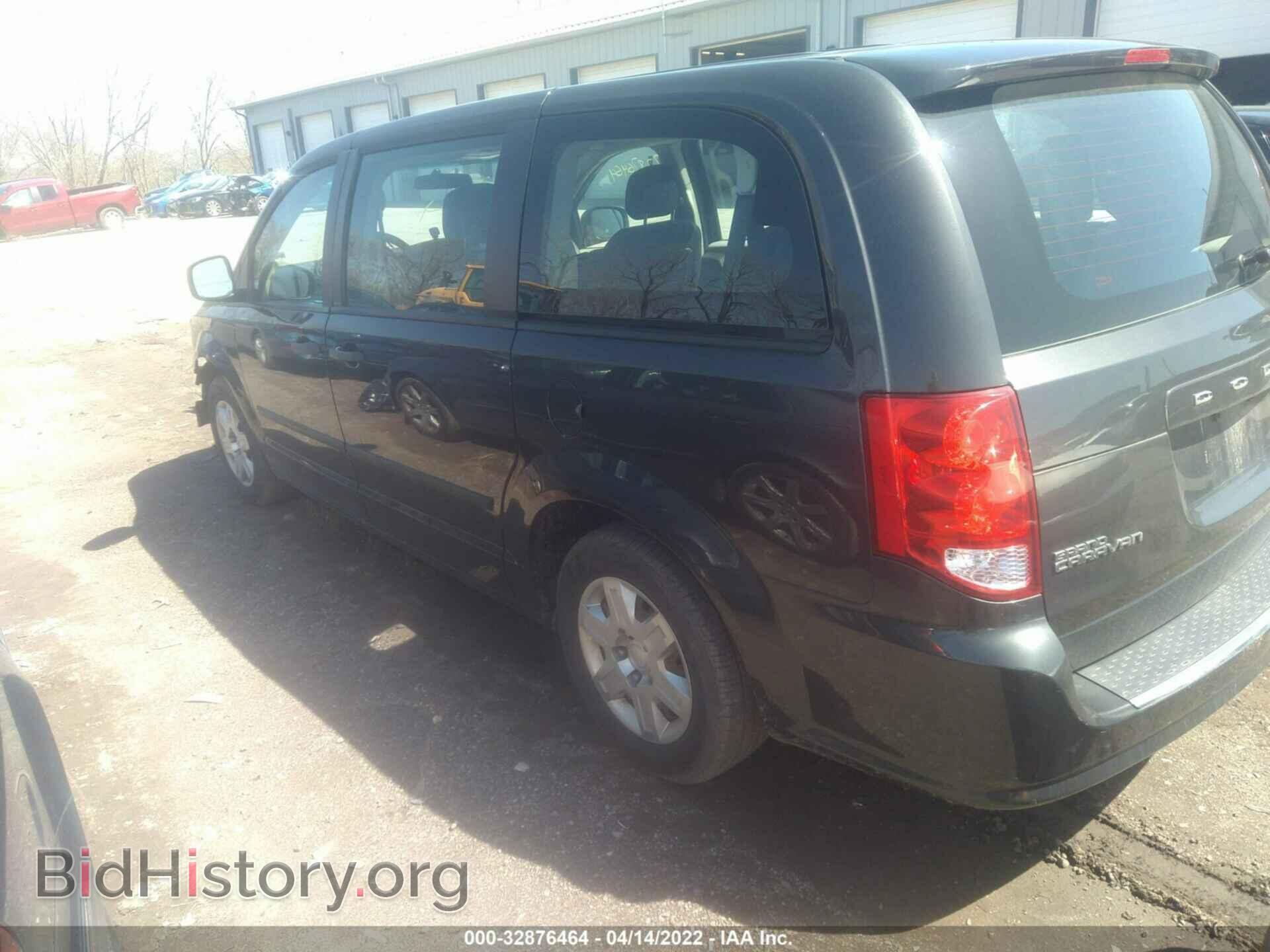 2012 DODGE GRAND CARAVAN - VIN: 2C4RDGBG0CR409320 - Фото 3