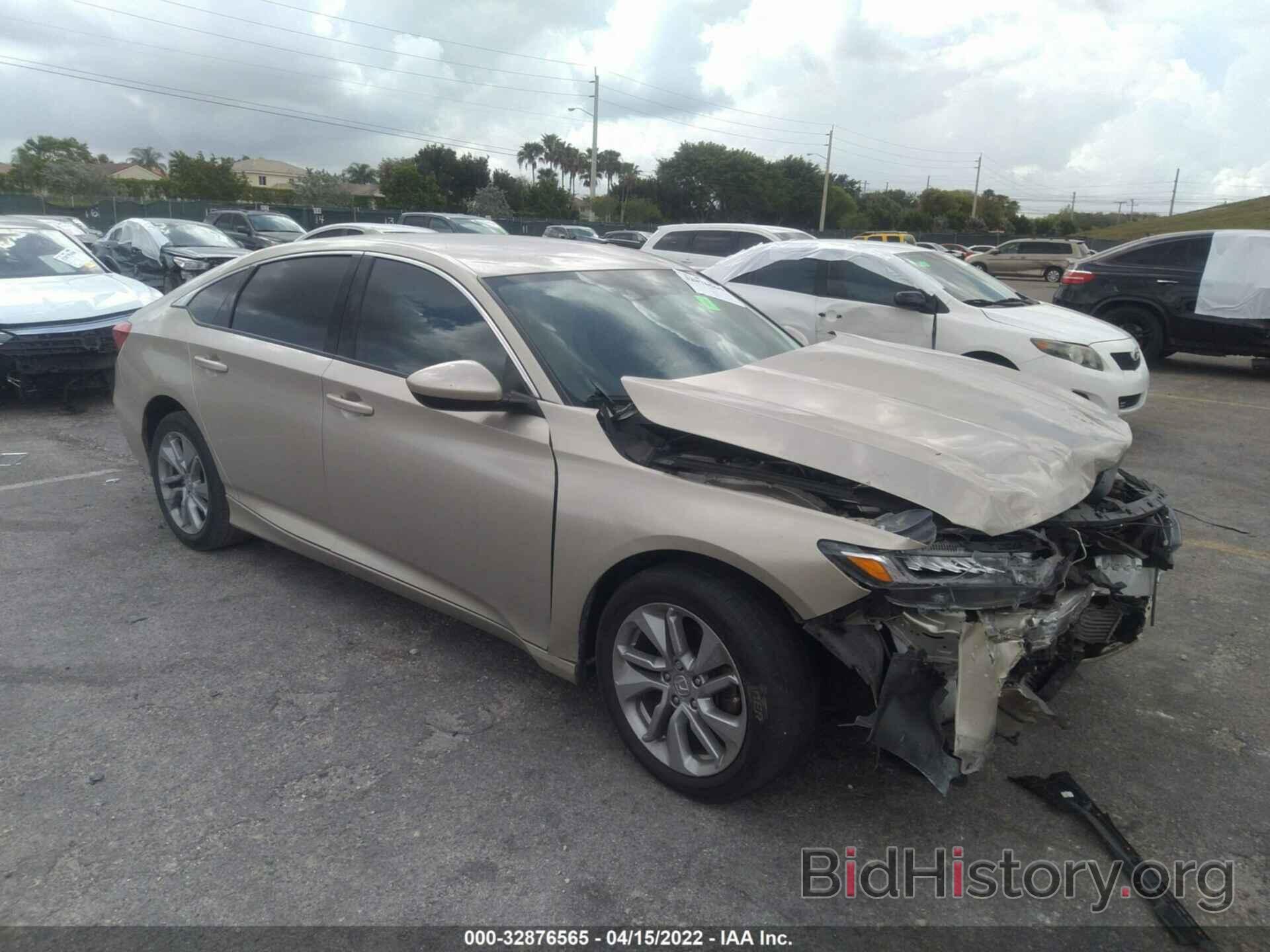 Photo 1HGCV1F11KA171729 - HONDA ACCORD SEDAN 2019