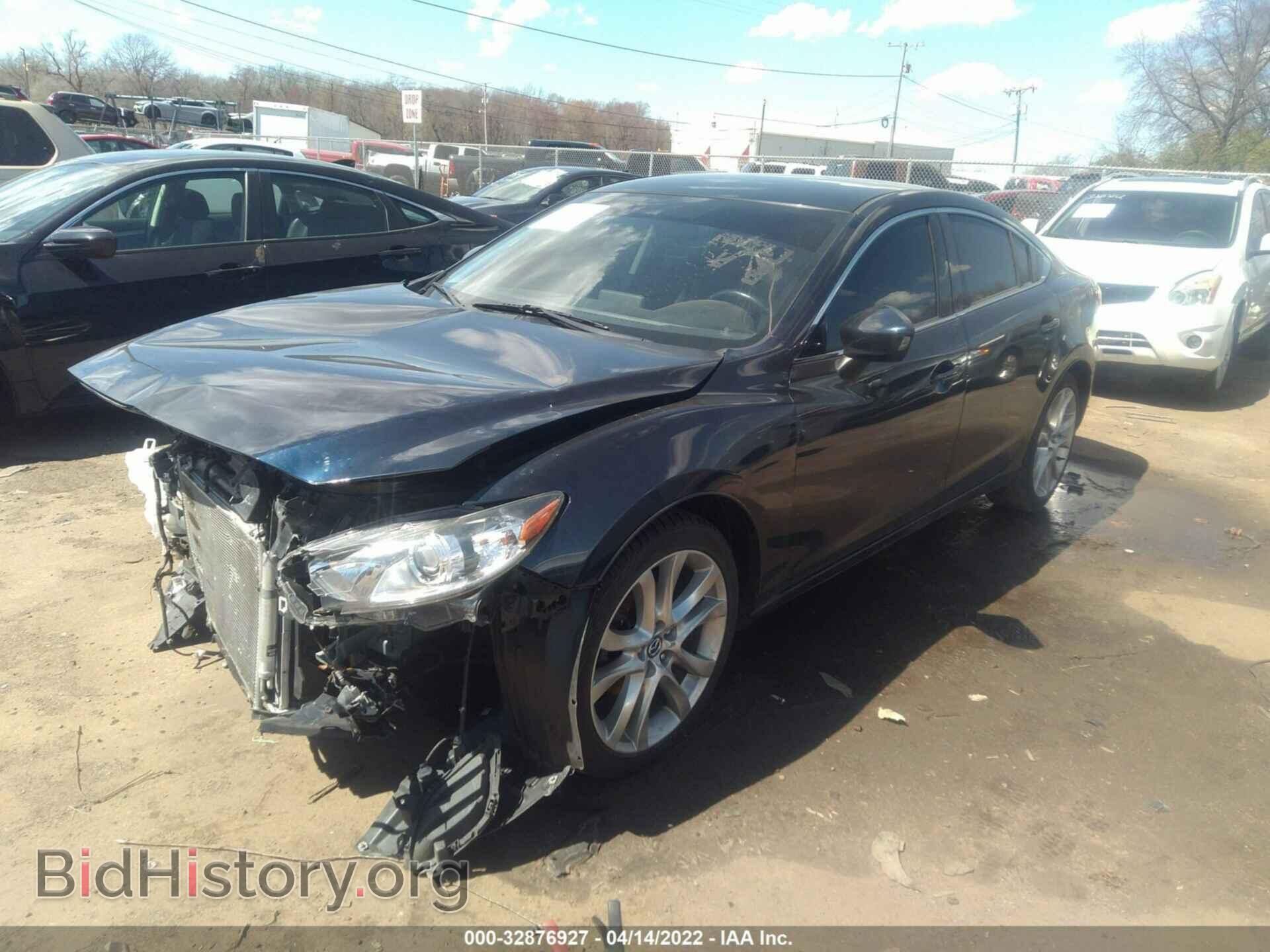 2016 MAZDA MAZDA6 - VIN: JM1GJ1V55G1473287 - Фото 2