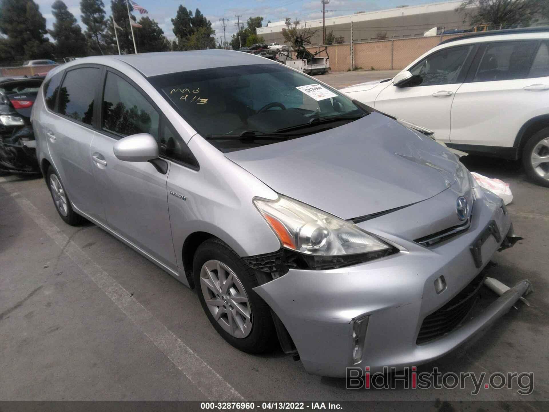 Photo JTDZN3EU2C3171910 - TOYOTA PRIUS V 2012