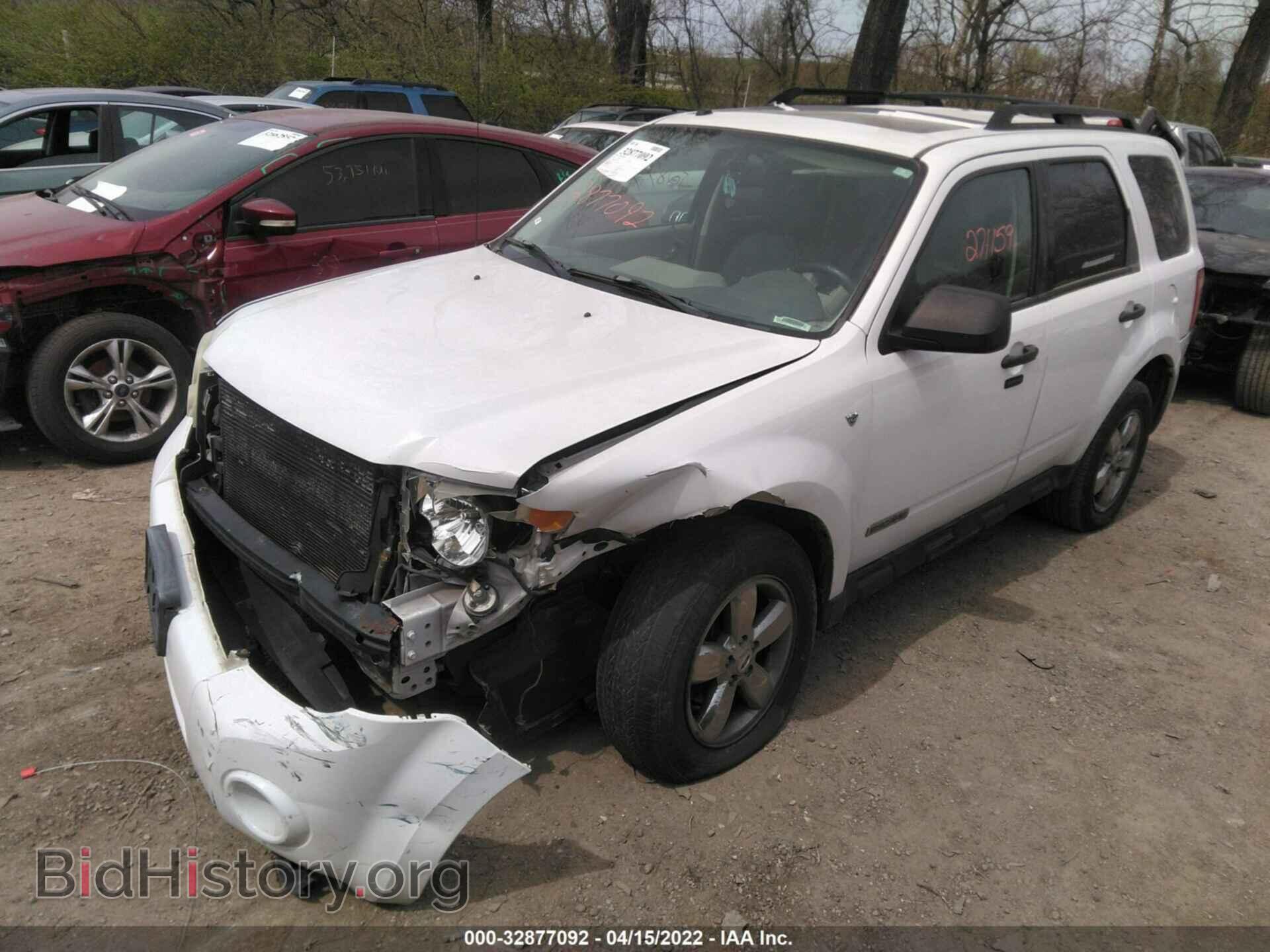 2008 FORD ESCAPE - VIN: 1FMCU93108KD21994 - Фото 2