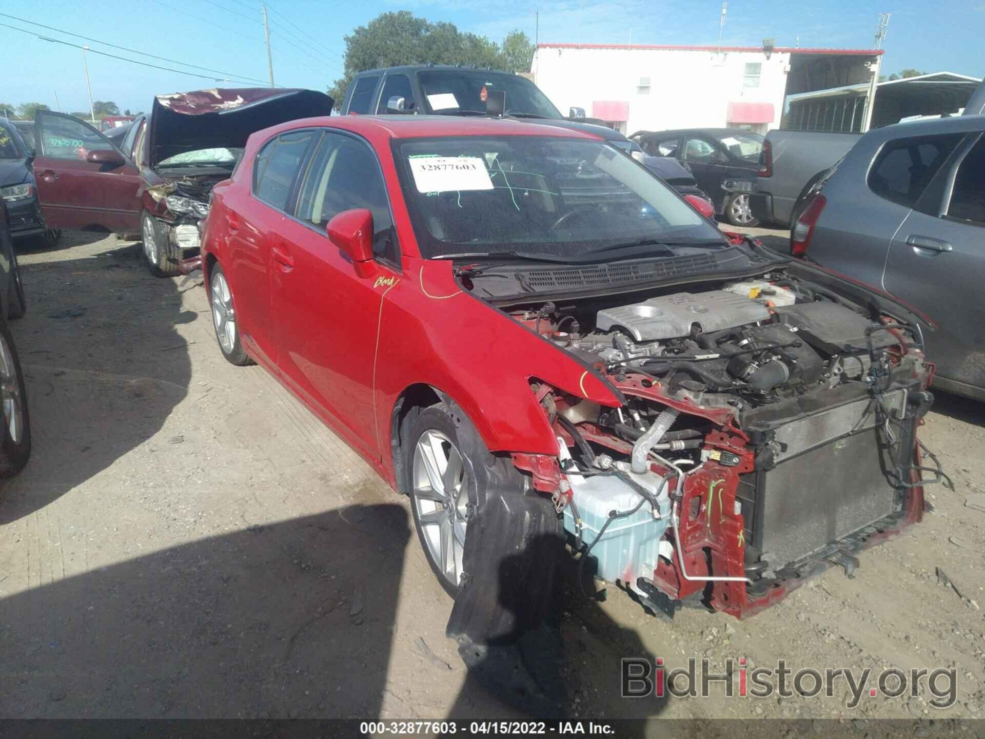 Photo JTHKD5BH1E2189569 - LEXUS CT 200H 2014