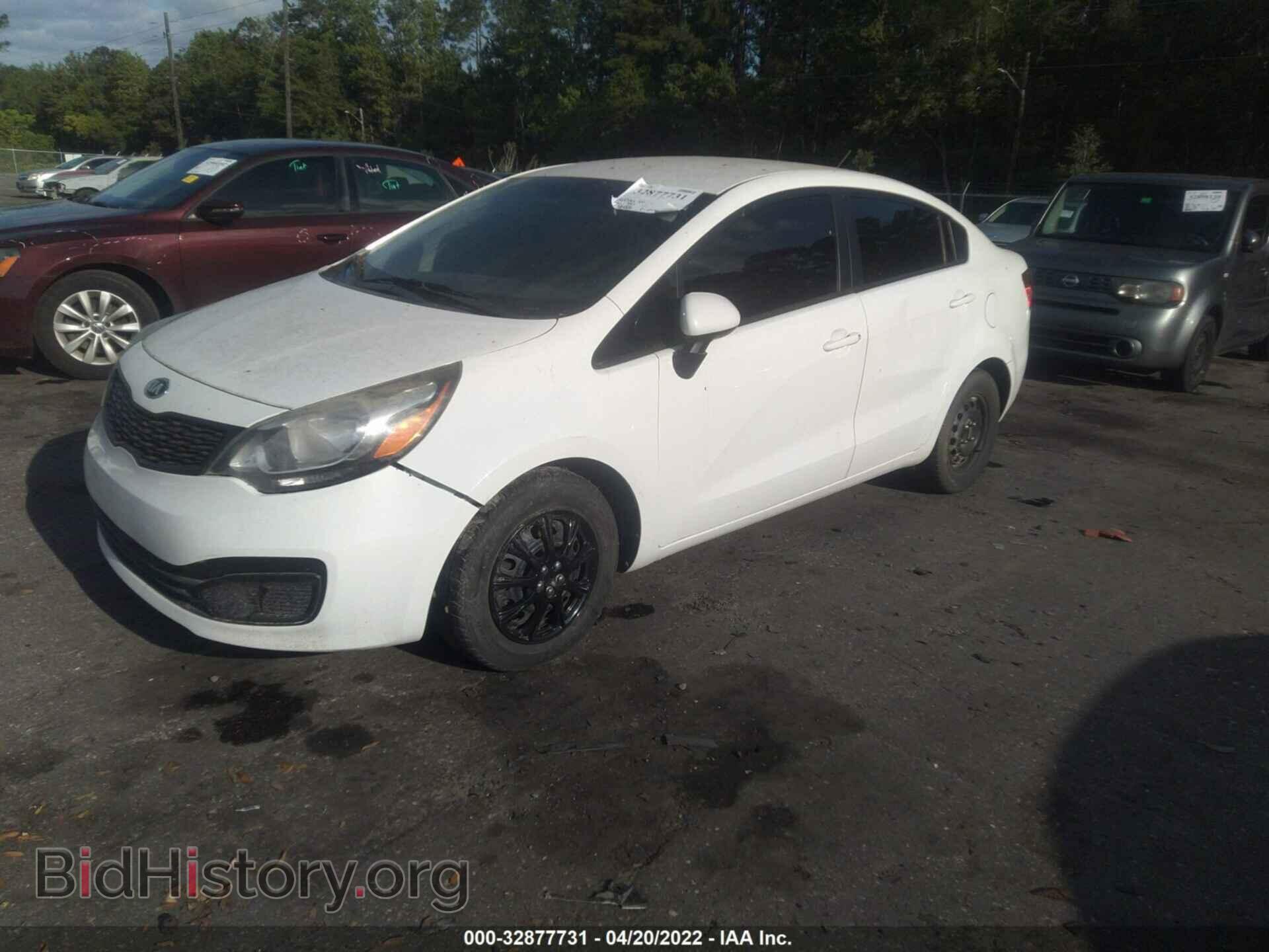 2013 KIA RIO - VIN: KNADM4A35D6238030 - Фото 2