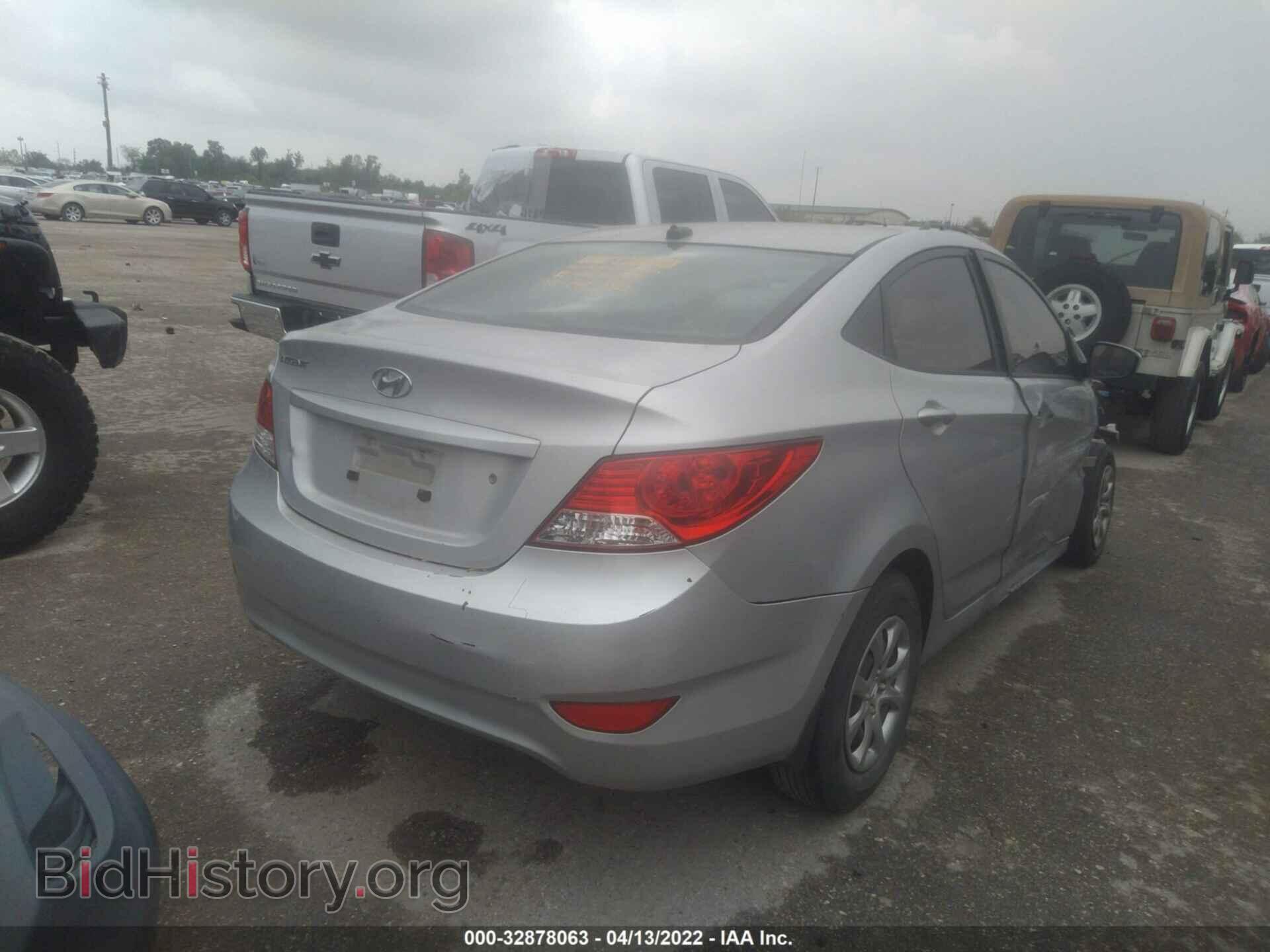 2013 HYUNDAI ACCENT - VIN: KMHCT4AE2DU534231 - Фото 4