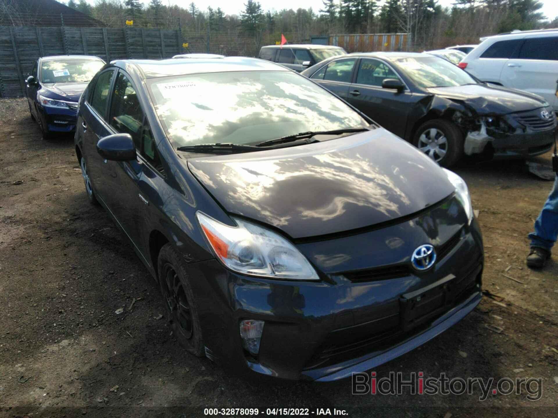 Photo JTDKN3DU5C1560619 - TOYOTA PRIUS 2012