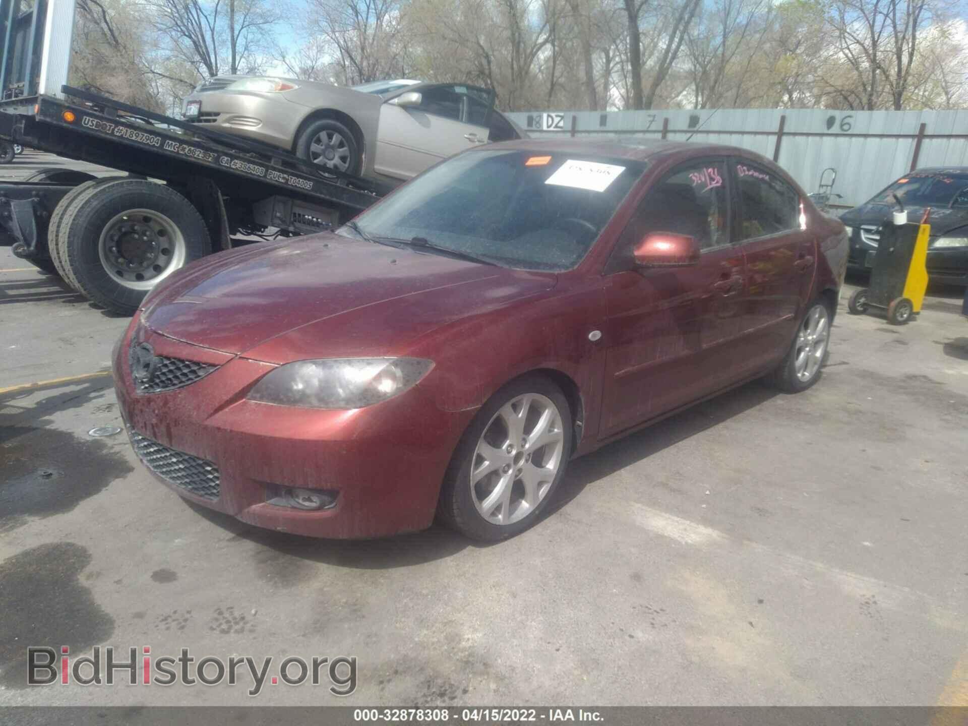 2008 MAZDA MAZDA3 - VIN: JM1BK32F681154398 - Фото 2
