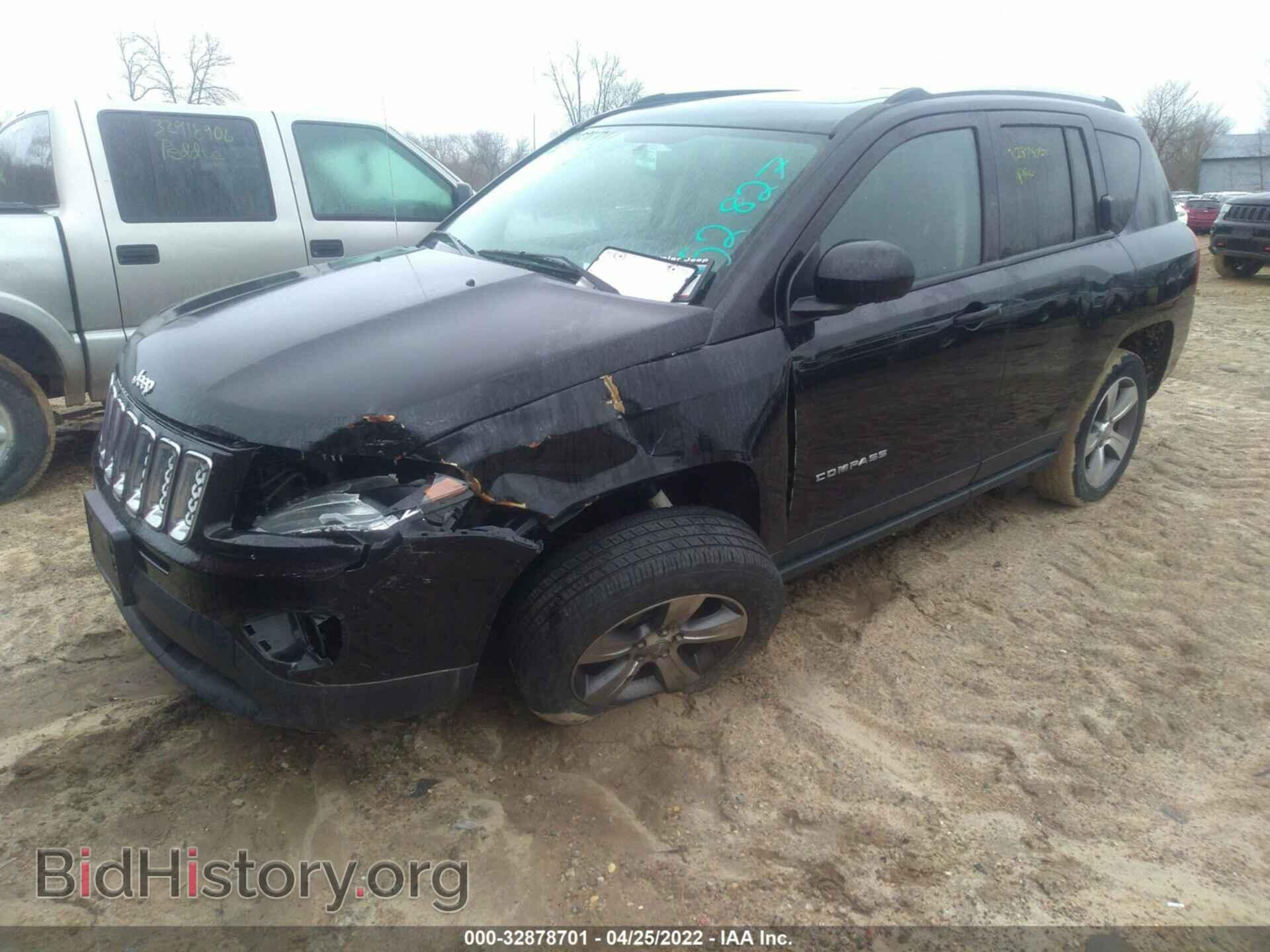 2016 JEEP COMPASS - VIN: 1C4NJDEB8GD755825 - Фото 2