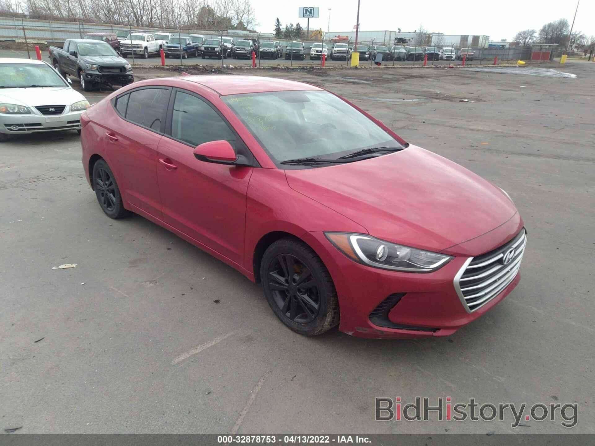 Photo 5NPD84LF0JH337922 - HYUNDAI ELANTRA 2018