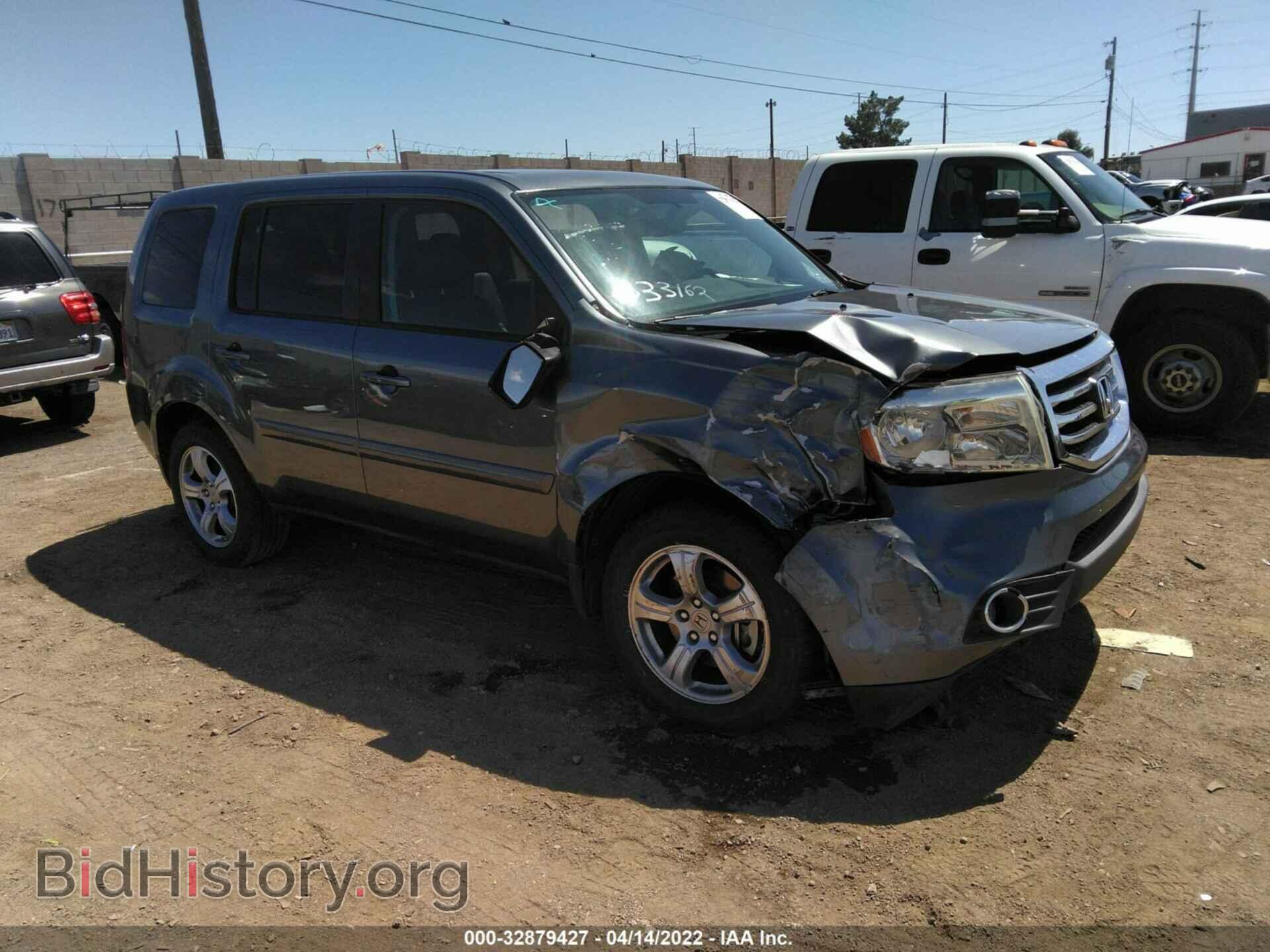 Photo 5FNYF3H71DB021127 - HONDA PILOT 2013