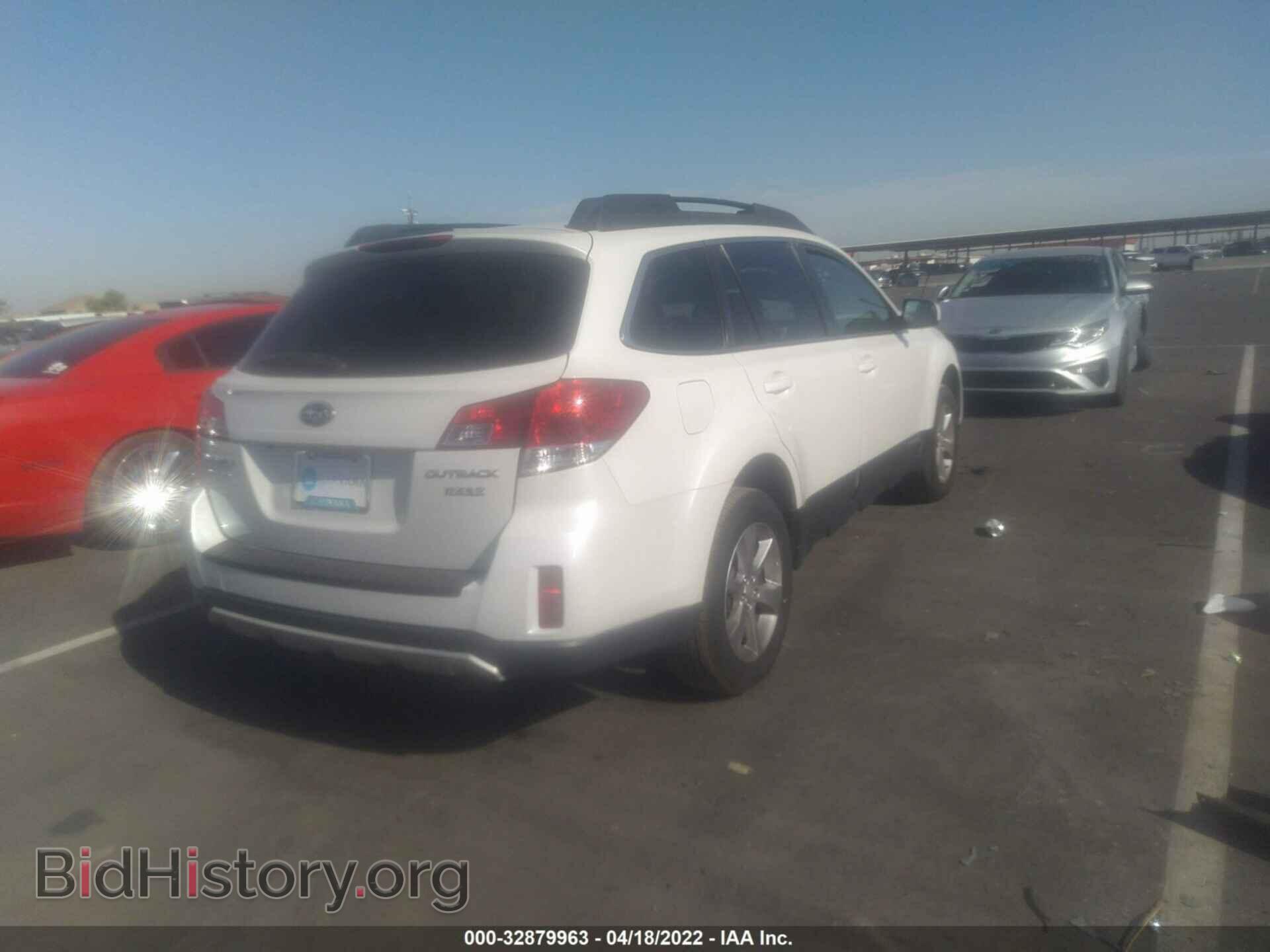 2013 SUBARU OUTBACK - VIN: 4S4BRBGC3D3310962 - Фото 4