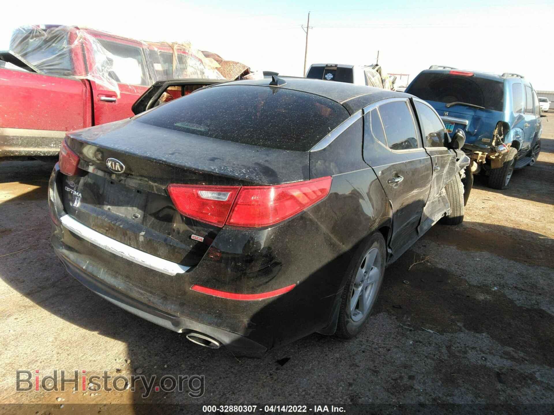 2015 KIA OPTIMA - VIN: KNAGM4A78F5659099 - Фото 4