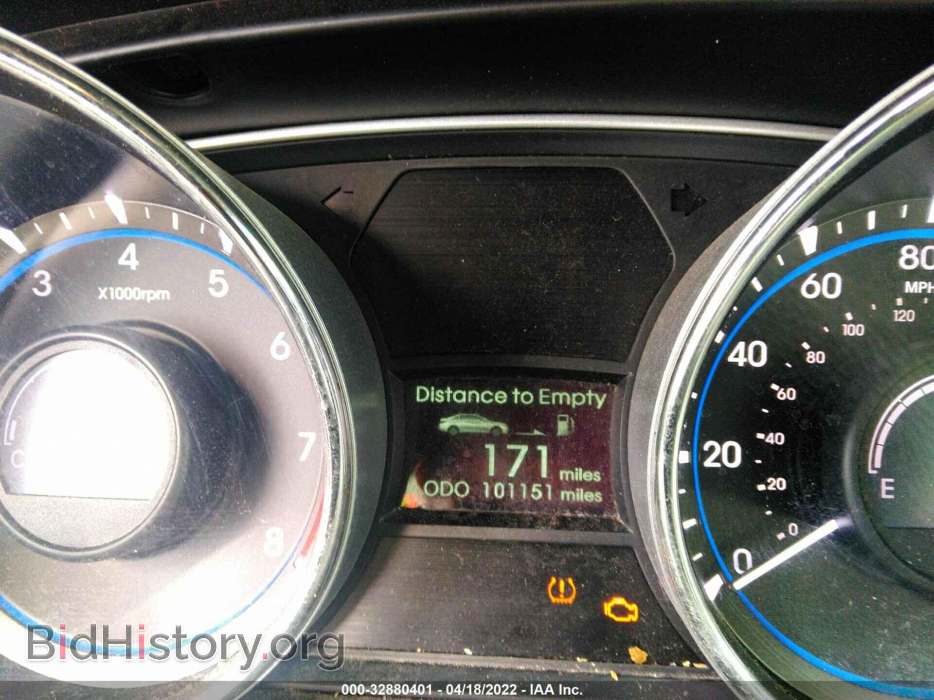 2013 HYUNDAI SONATA - VIN: 5NPEC4AC2DH805701 - Фото 7