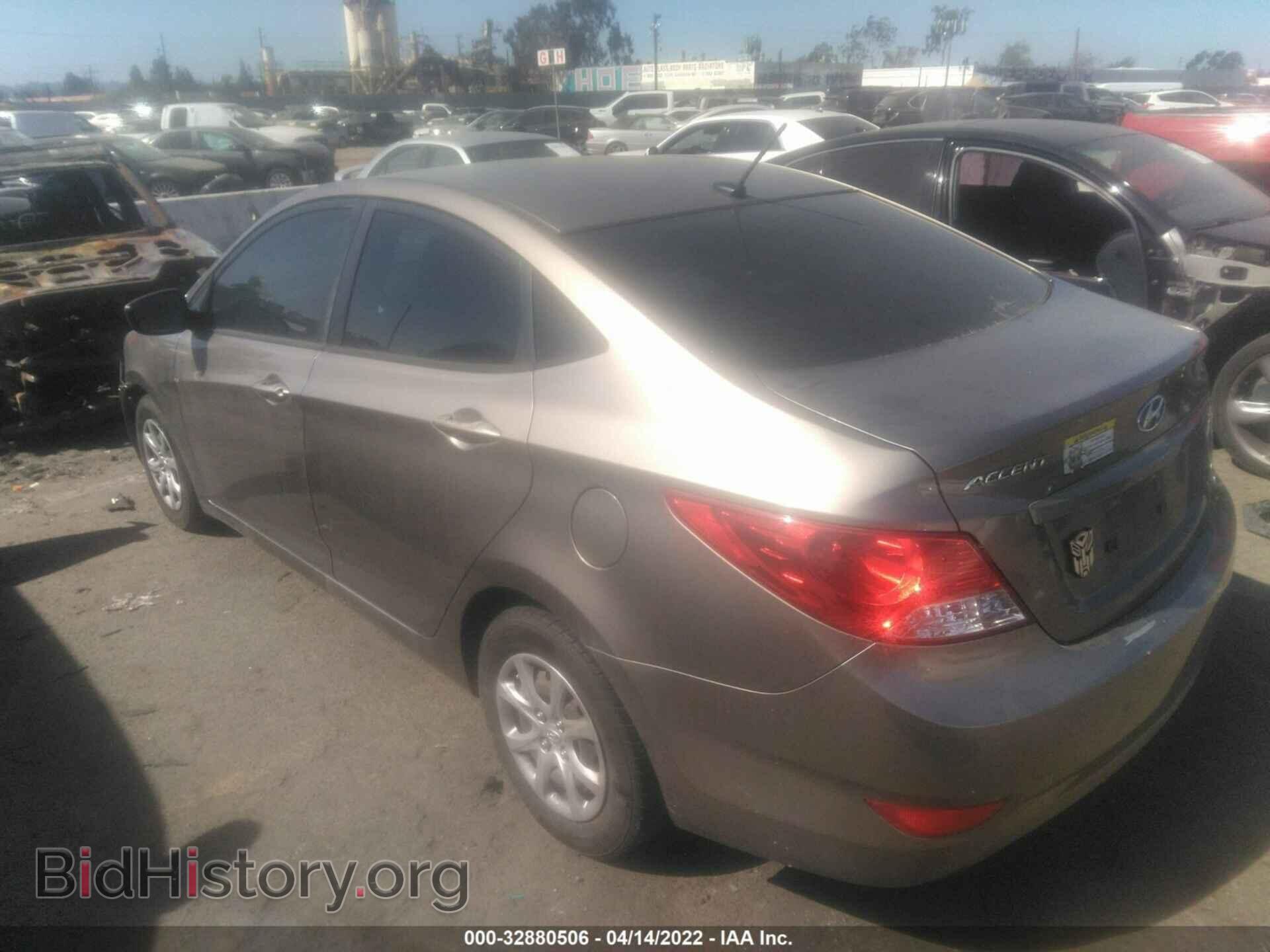 2013 HYUNDAI ACCENT - VIN: KMHCT4AE2DU521978 - Фото 3