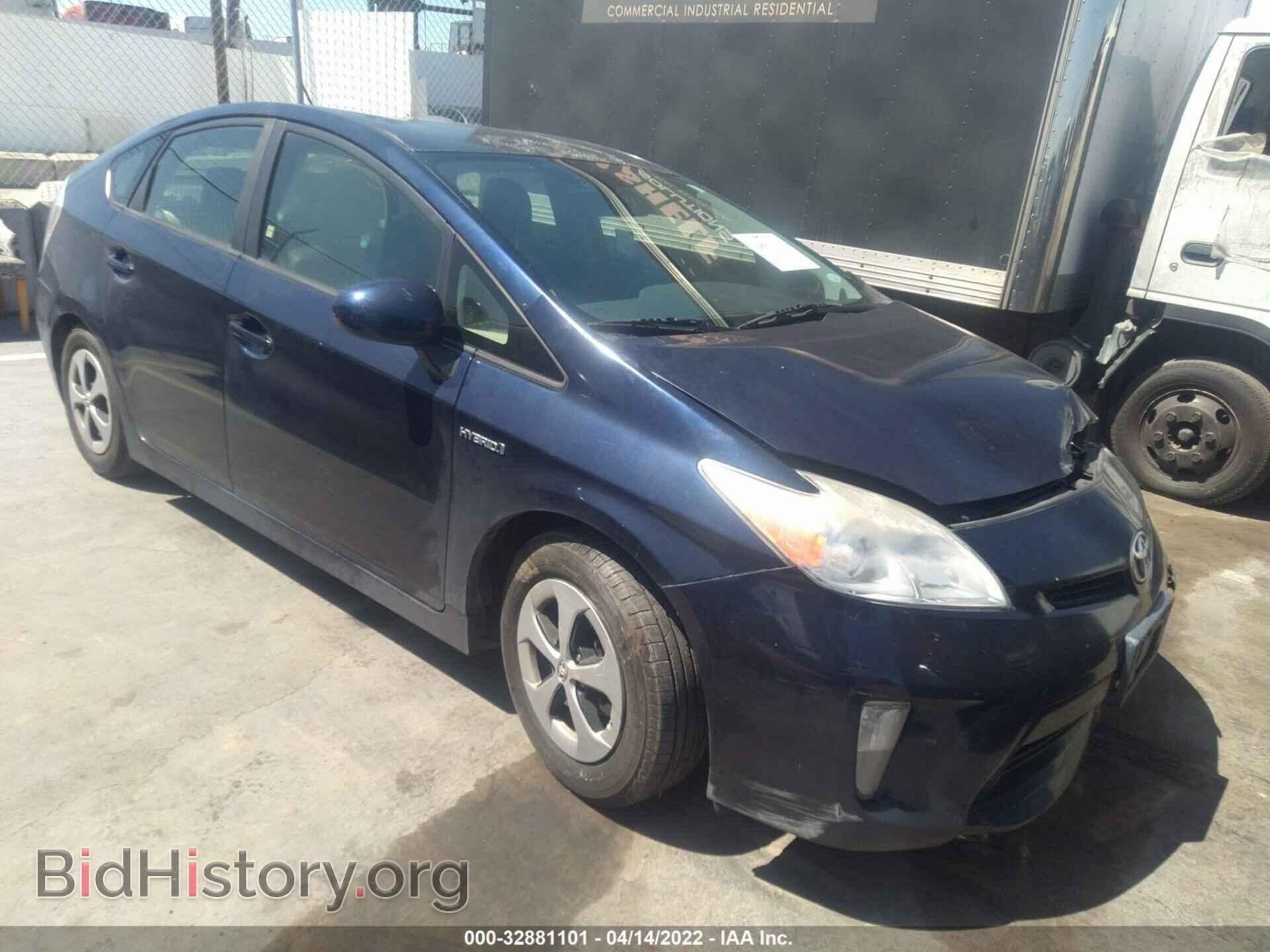 Photo JTDKN3DU6C1579082 - TOYOTA PRIUS 2012