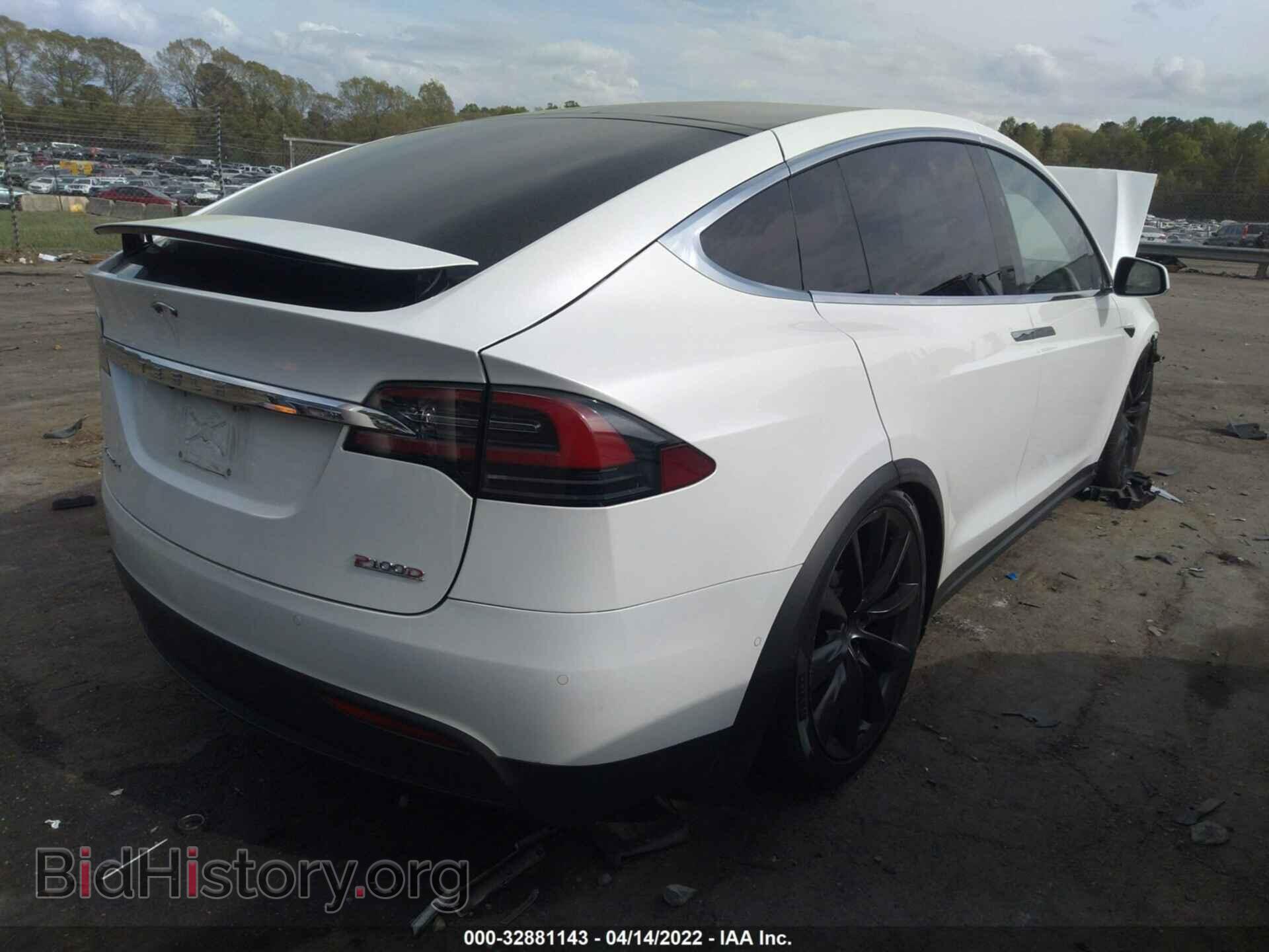 2017 TESLA MODEL X - VIN: 5YJXCAE40HF075754 - Photo 4