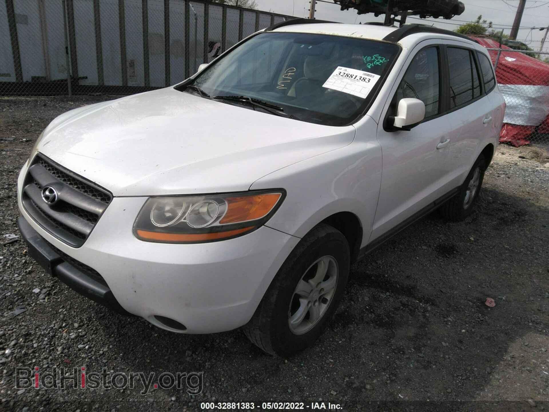 2008 HYUNDAI SANTA FE - VIN: 5NMSG73D18H152019 - Фото 2