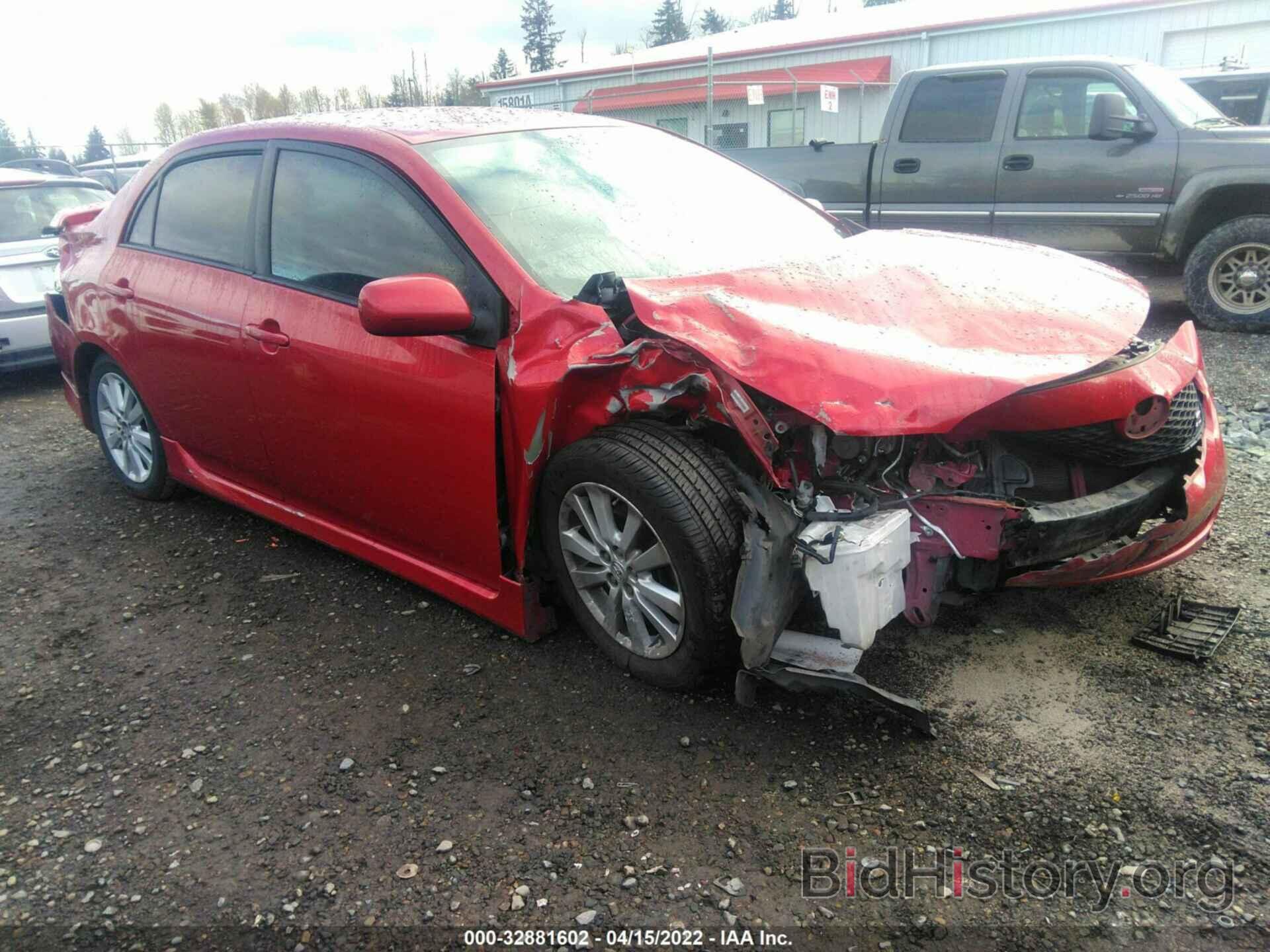 Photo 1NXBU40E99Z025660 - TOYOTA COROLLA 2009