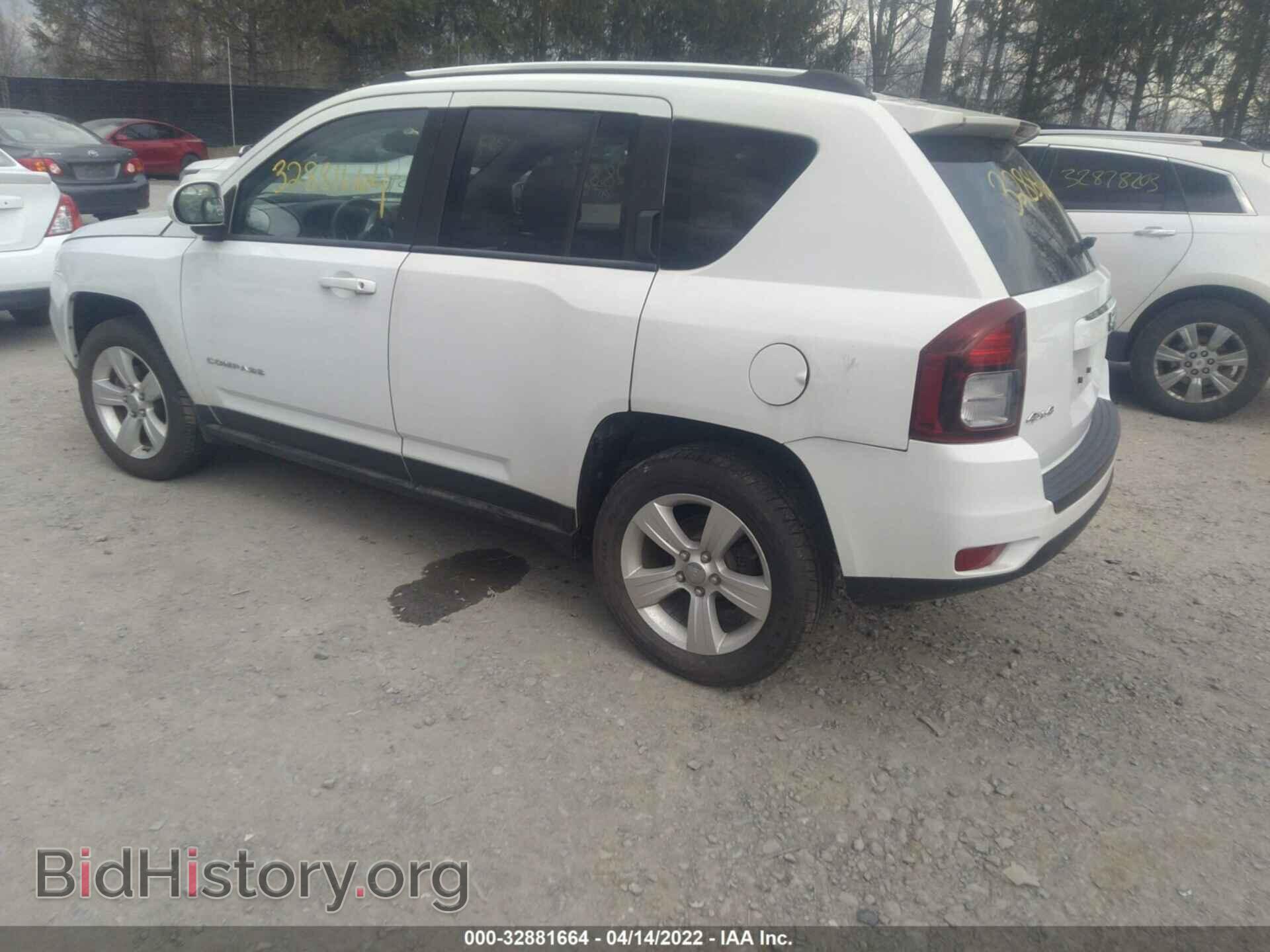 2014 JEEP COMPASS - VIN: 1C4NJDEB9ED501280 - Фото 3
