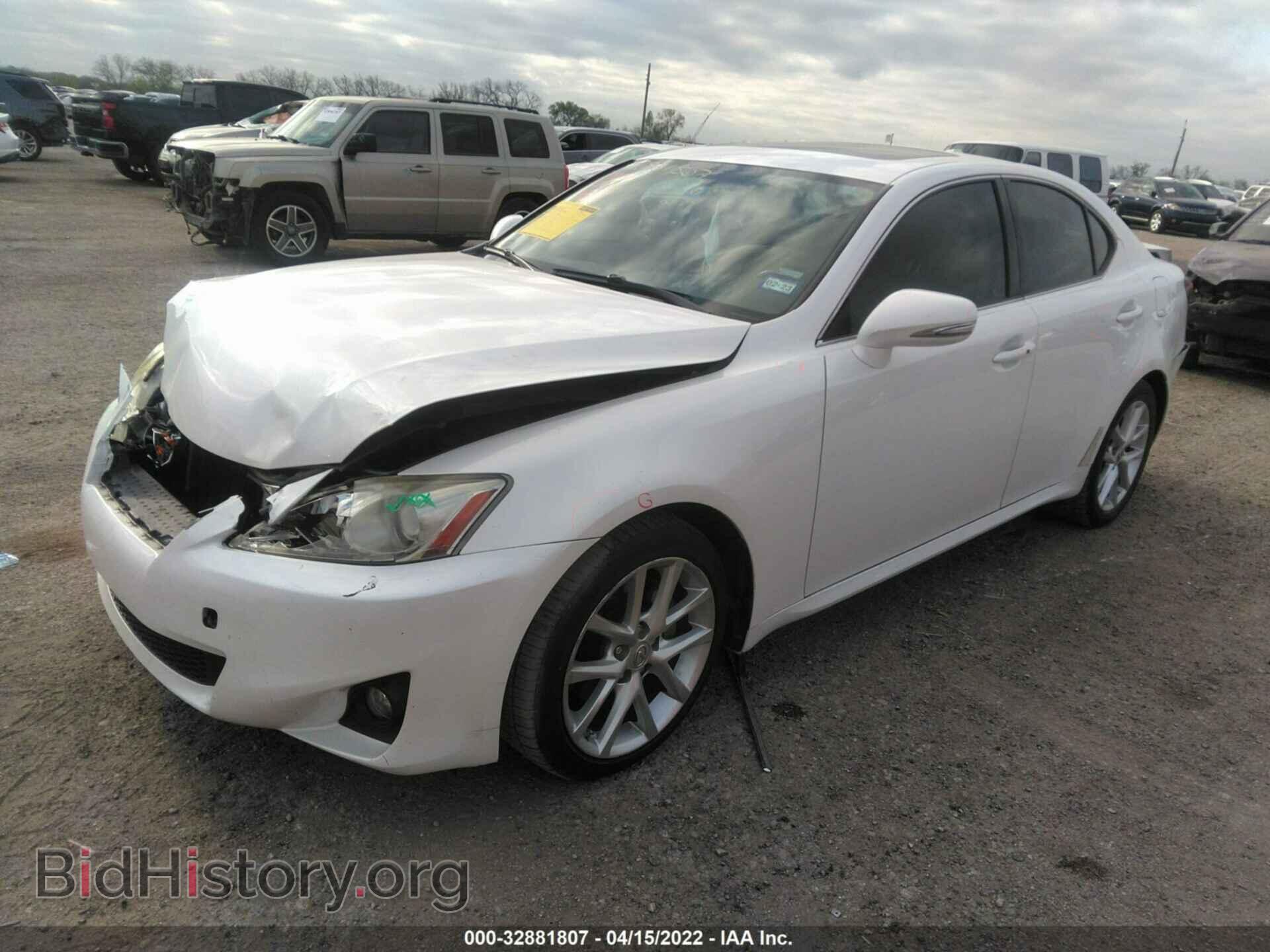 2011 LEXUS IS 250 - VIN: JTHBF5C28B5147995 - Фото 2