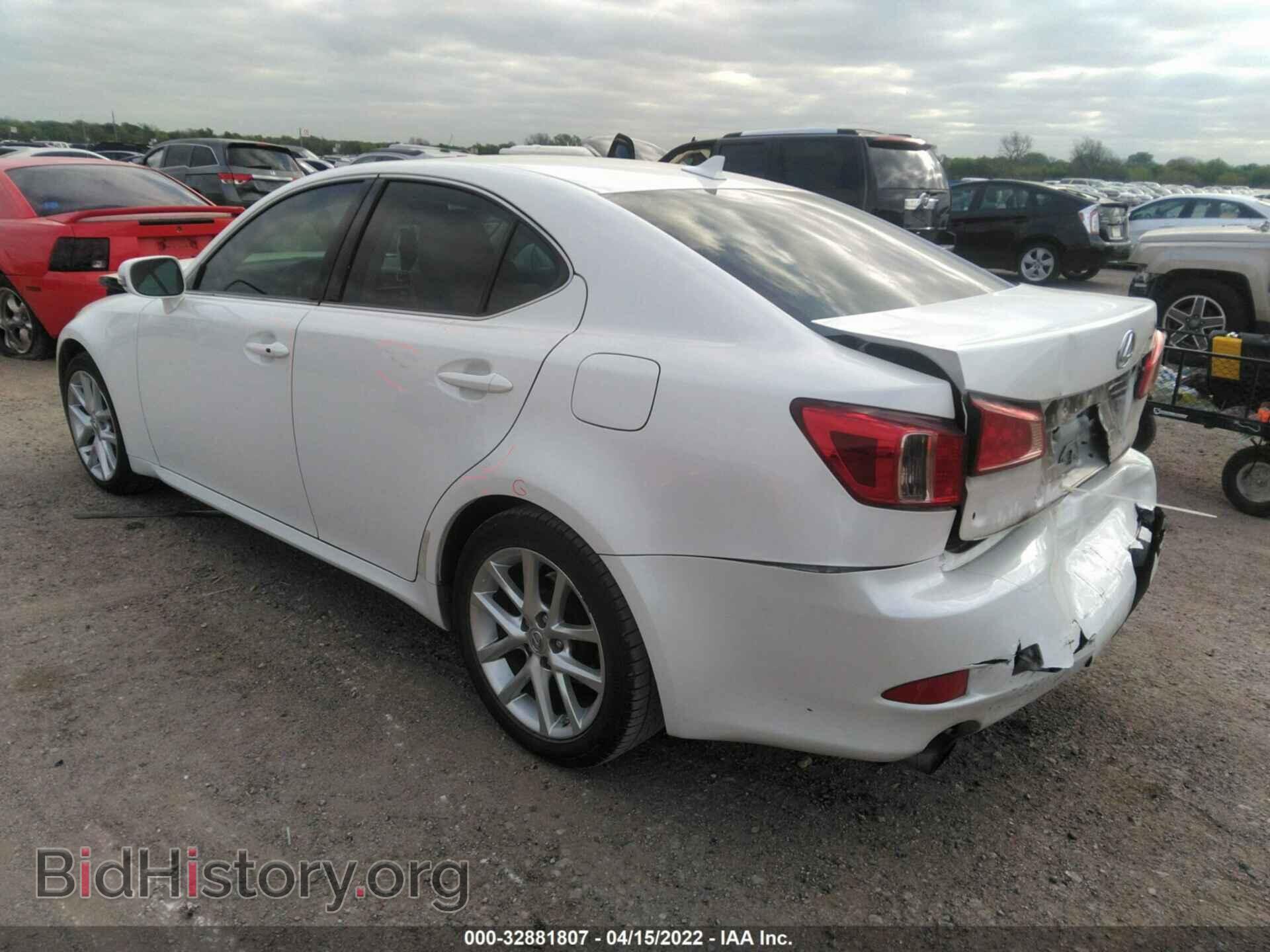 2011 LEXUS IS 250 - VIN: JTHBF5C28B5147995 - Фото 3