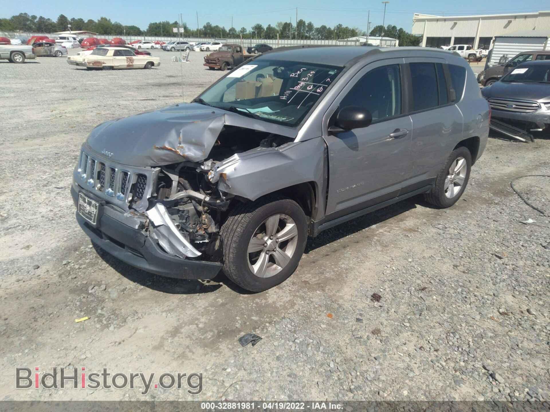 2016 JEEP COMPASS - VIN: 1C4NJDBB5GD714234 - Фото 2