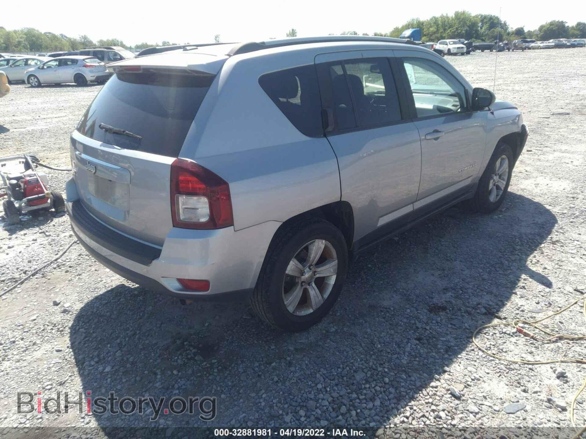 2016 JEEP COMPASS - VIN: 1C4NJDBB5GD714234 - Фото 4