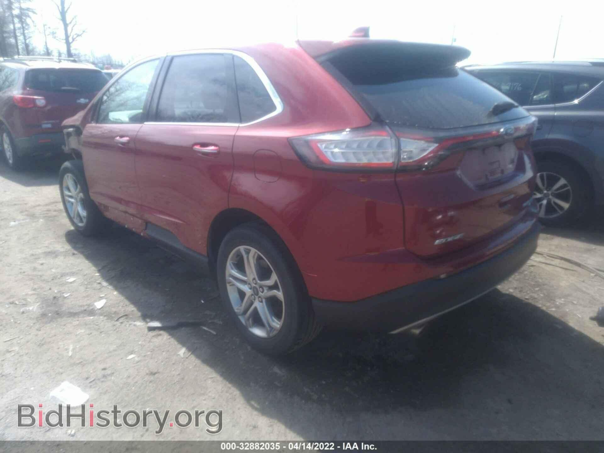 2017 FORD EDGE - VIN: 2FMPK4K90HBB05977 - Photo 3