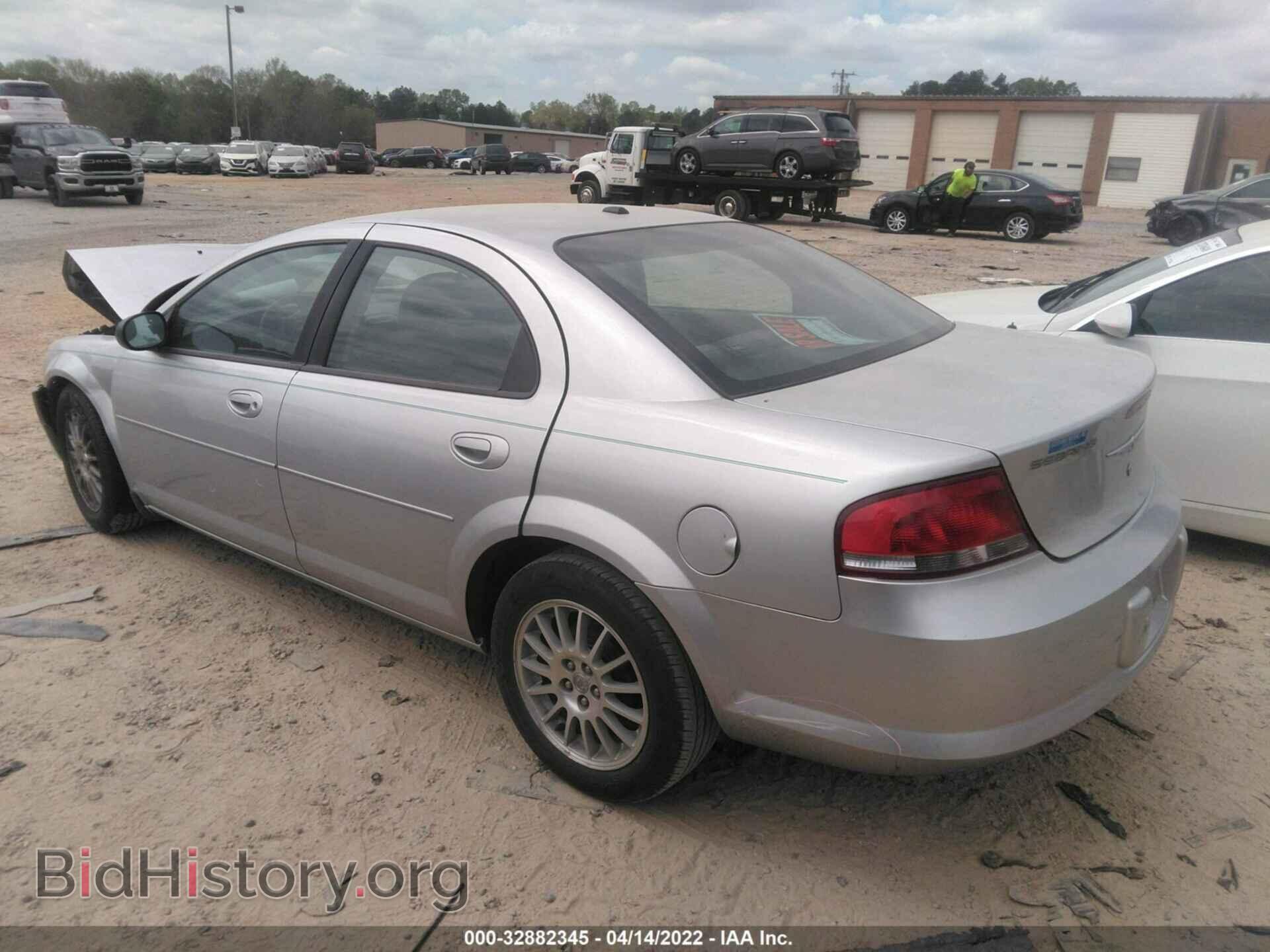 2006 CHRYSLER SEBRING SDN - VIN: 1C3EL46X26N187427 - Фото 3
