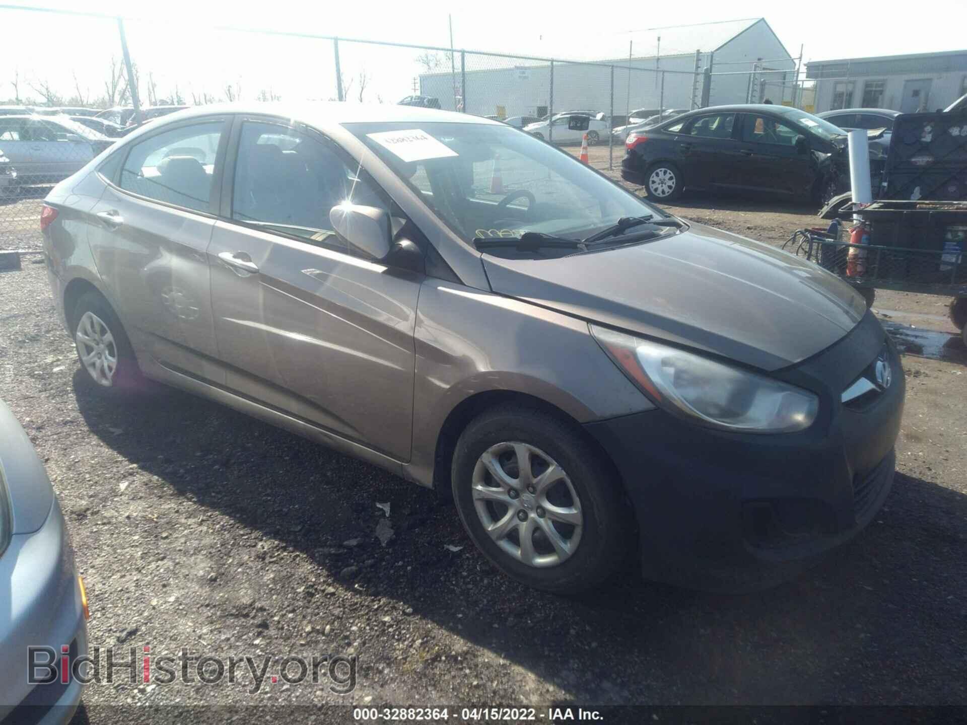 Фотография KMHCT4AE9DU456353 - HYUNDAI ACCENT 2013