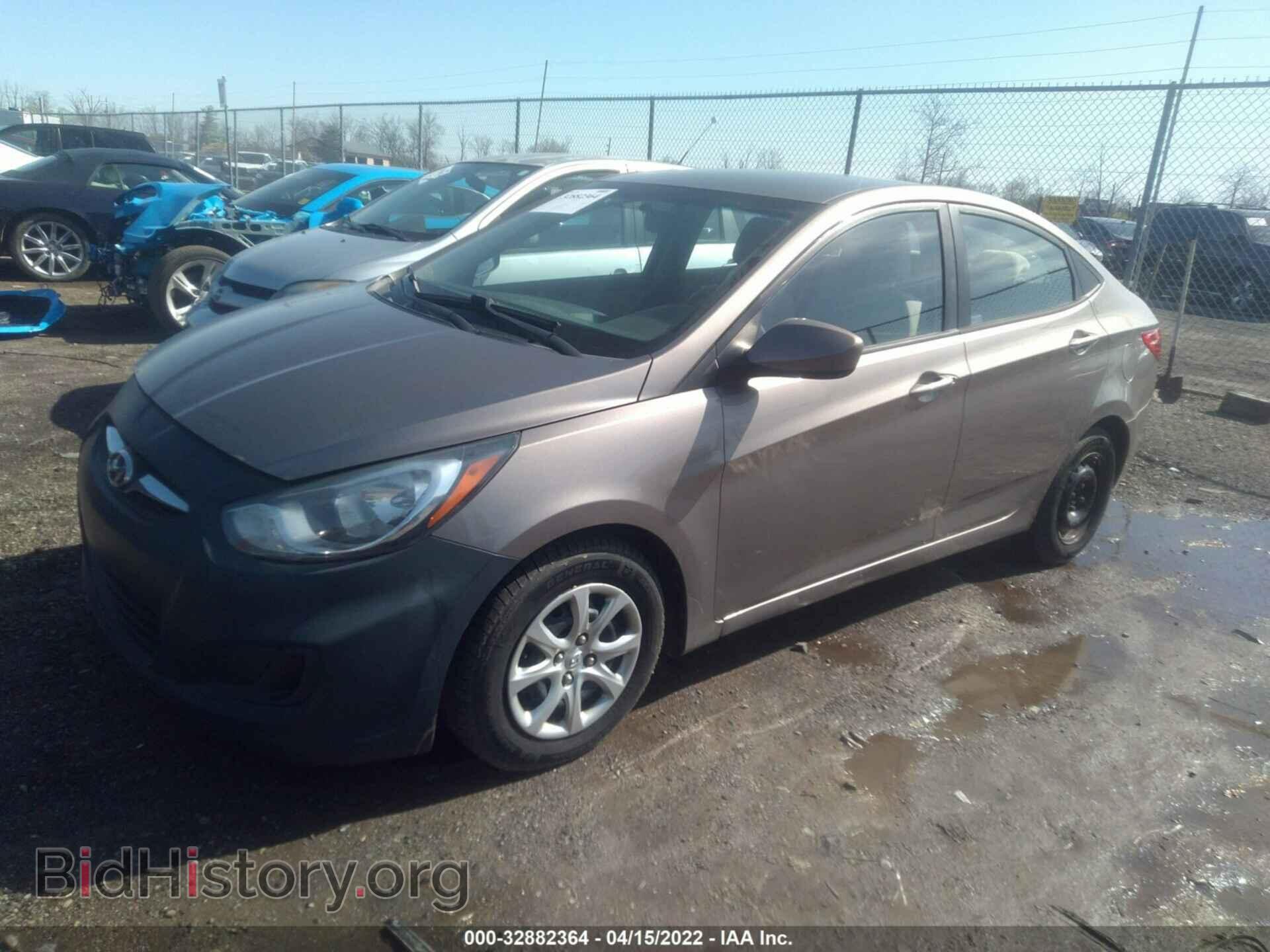 2013 HYUNDAI ACCENT - VIN: KMHCT4AE9DU456353 - Фото 2