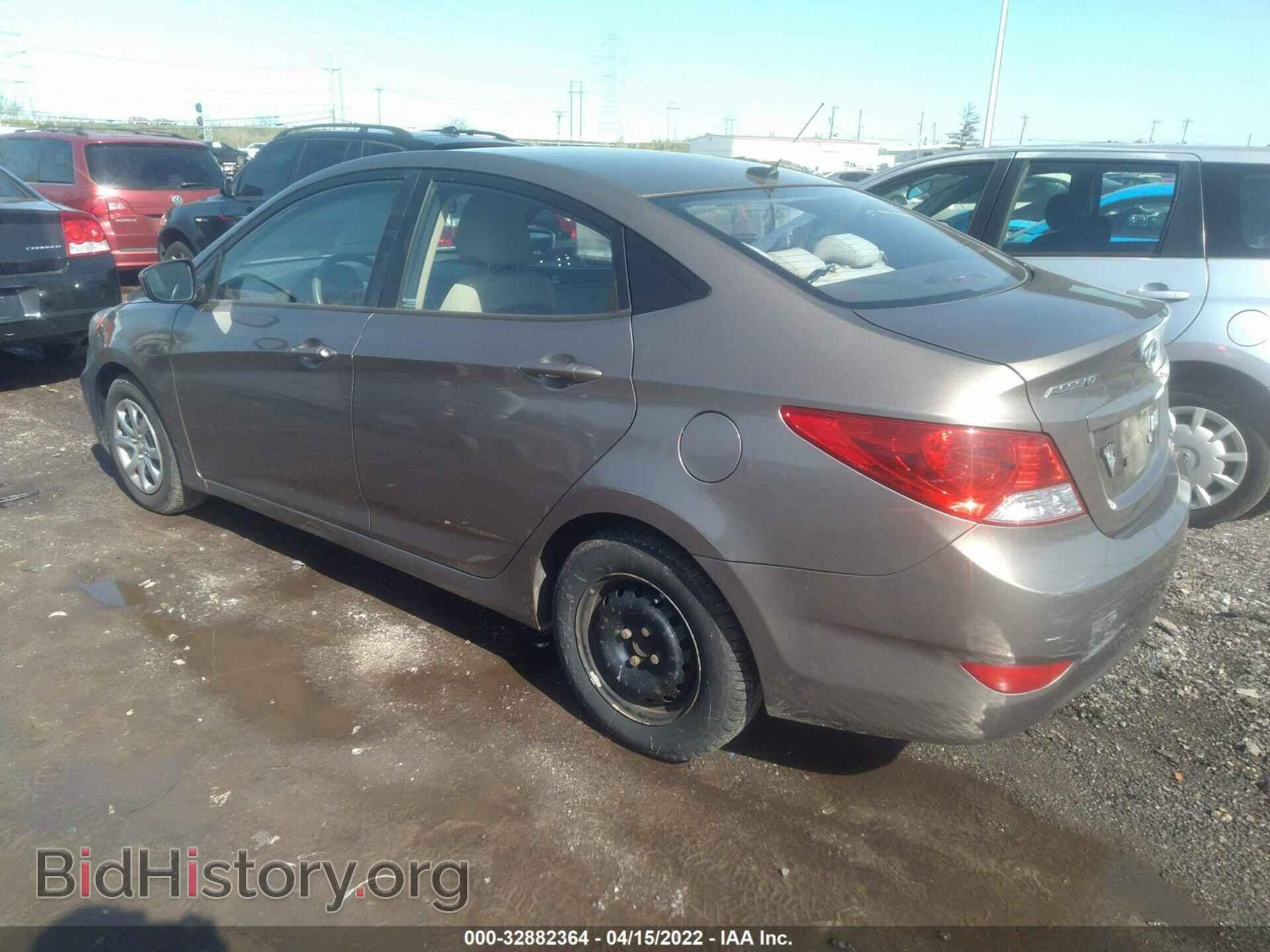 2013 HYUNDAI ACCENT - VIN: KMHCT4AE9DU456353 - Фото 3