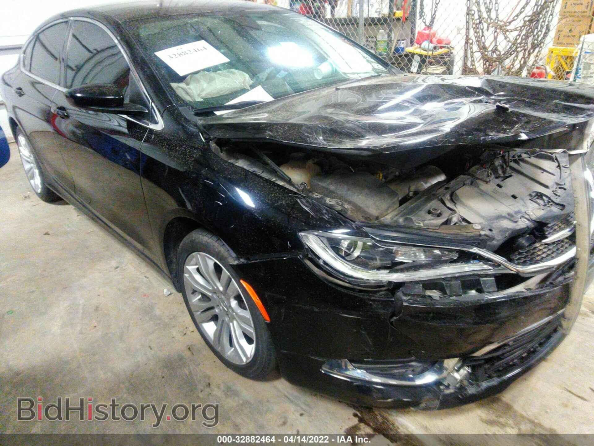 Фотография 1C3CCCAB0FN751976 - CHRYSLER 200 2015