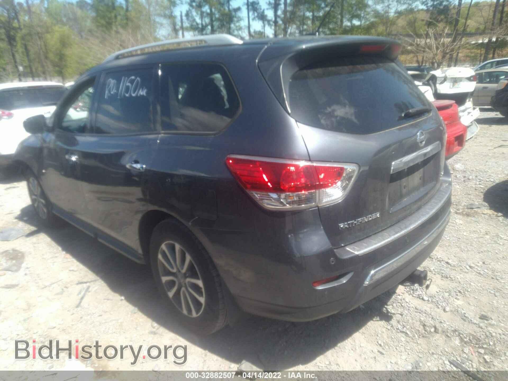 2014 NISSAN PATHFINDER - VIN: 5N1AR2MN8EC637957 - Фото 3