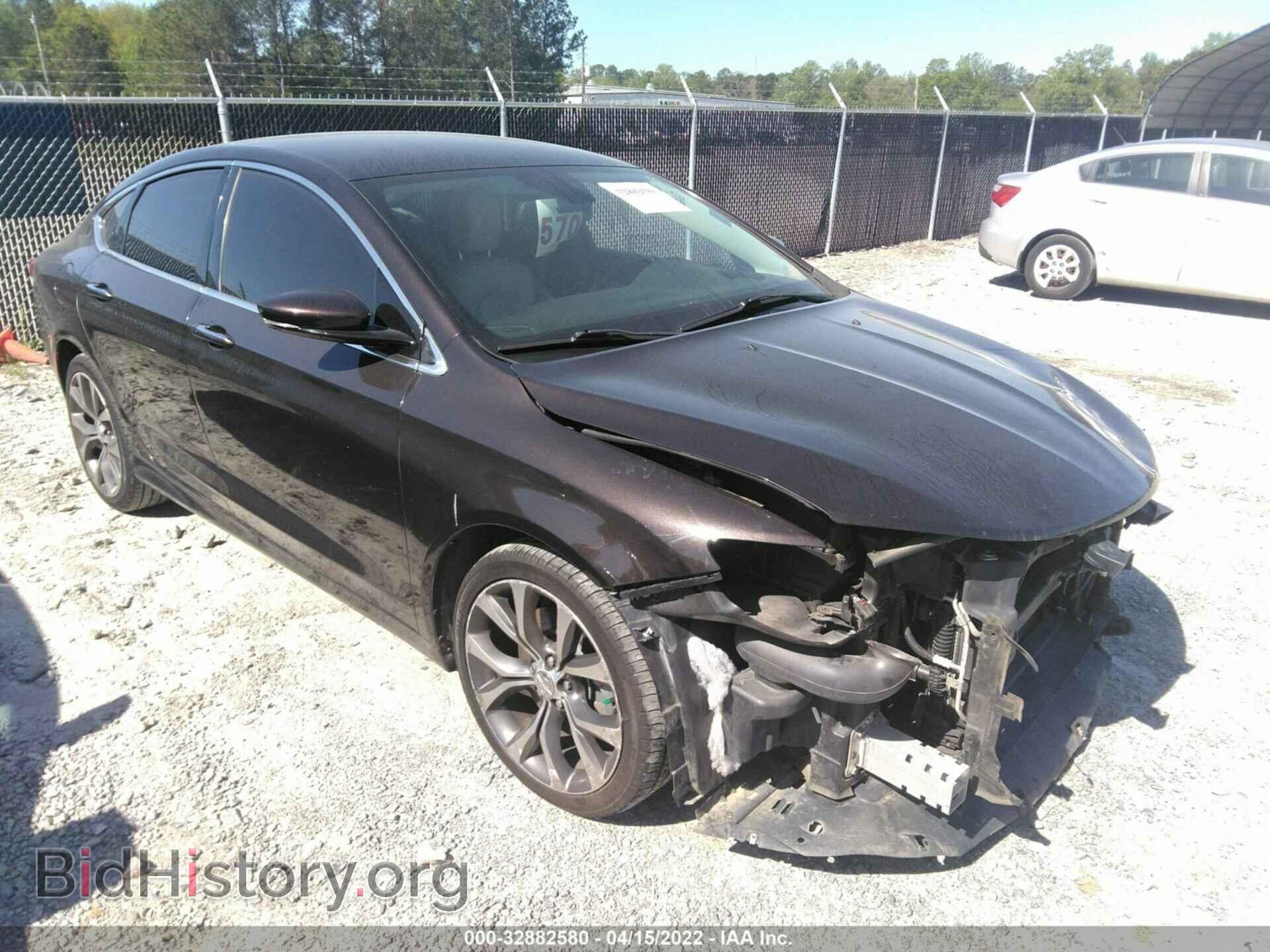 Фотография 1C3CCCCG0FN524313 - CHRYSLER 200 2015