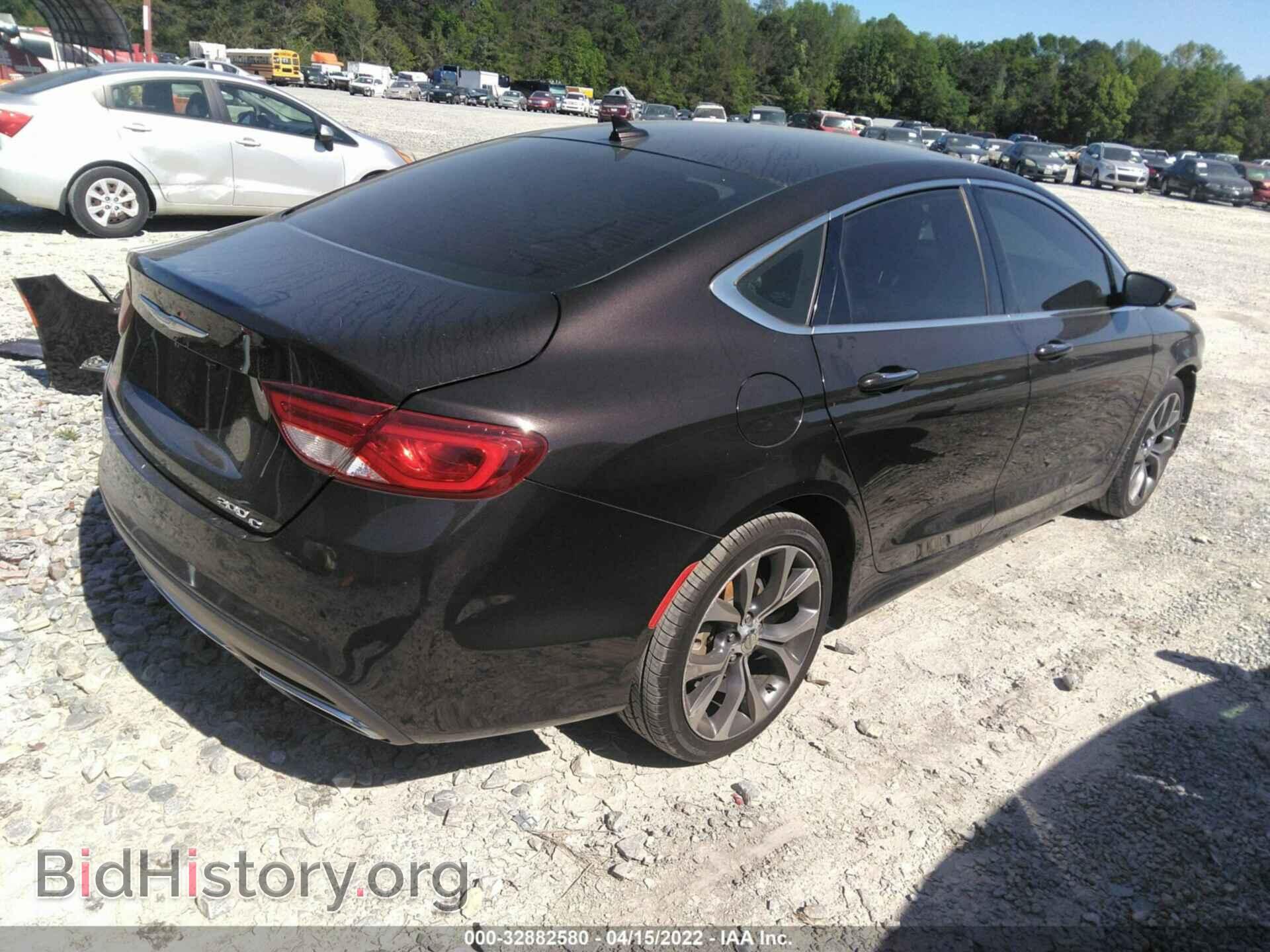 2015 CHRYSLER 200 - VIN: 1C3CCCCG0FN524313 - Фото 4